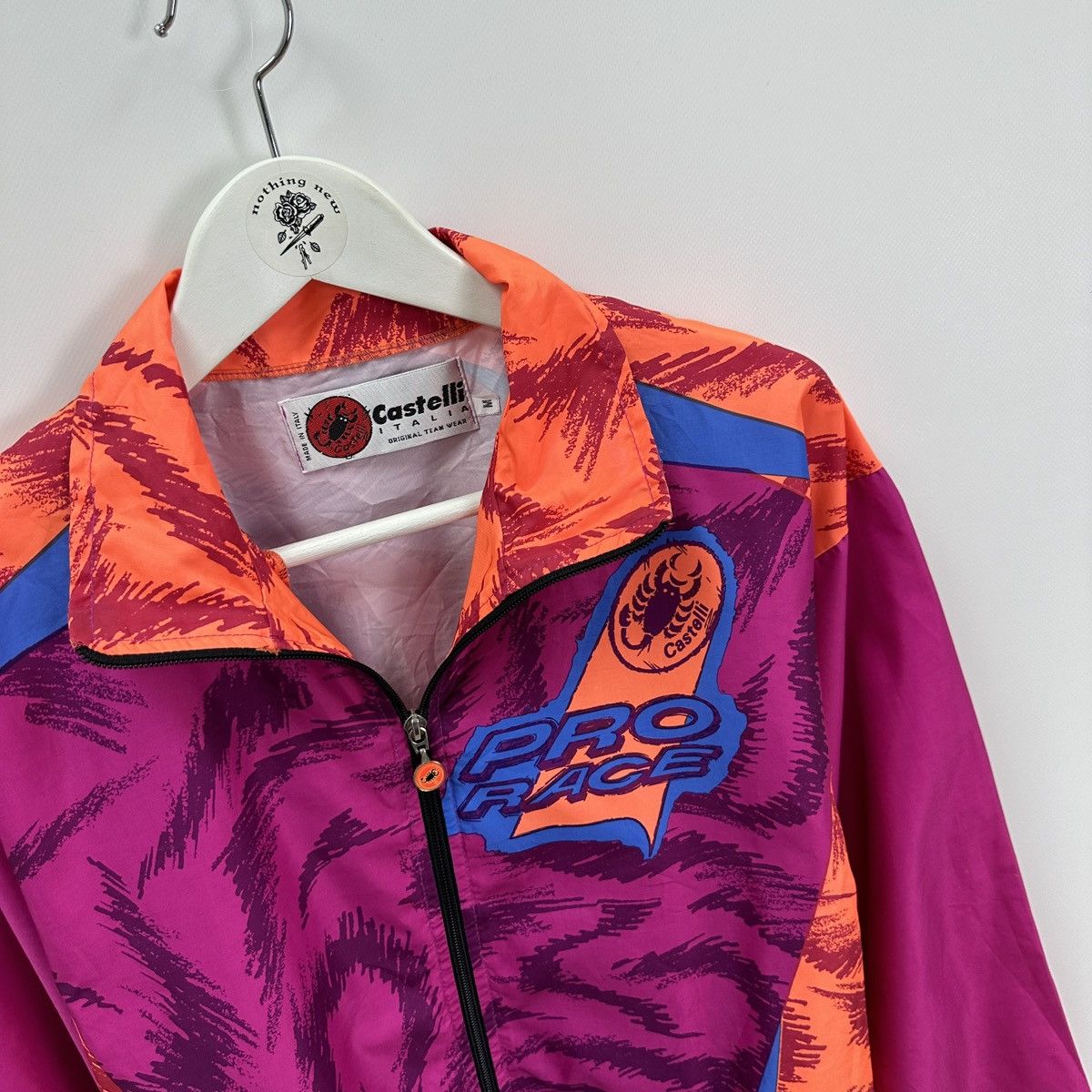 Vintage Vintage 90s Castelli Pro Race Windbreaker cycling jacket Size US M / EU 48-50 / 2 - 5 Thumbnail