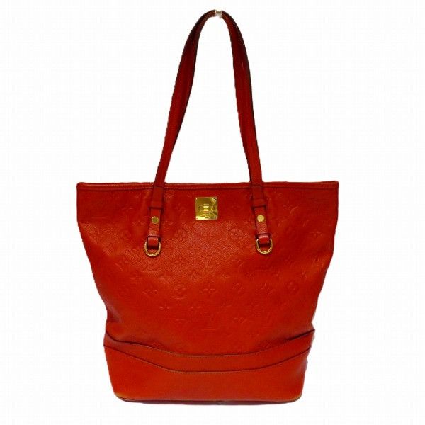 Louis Vuitton Louis Vuitton Louis Vuitton Monogram Empreinte Citadin PM Tote Bag Leather Tote Bag M40556 in Good Condition Size ONE SIZE - 1 Thumbnail