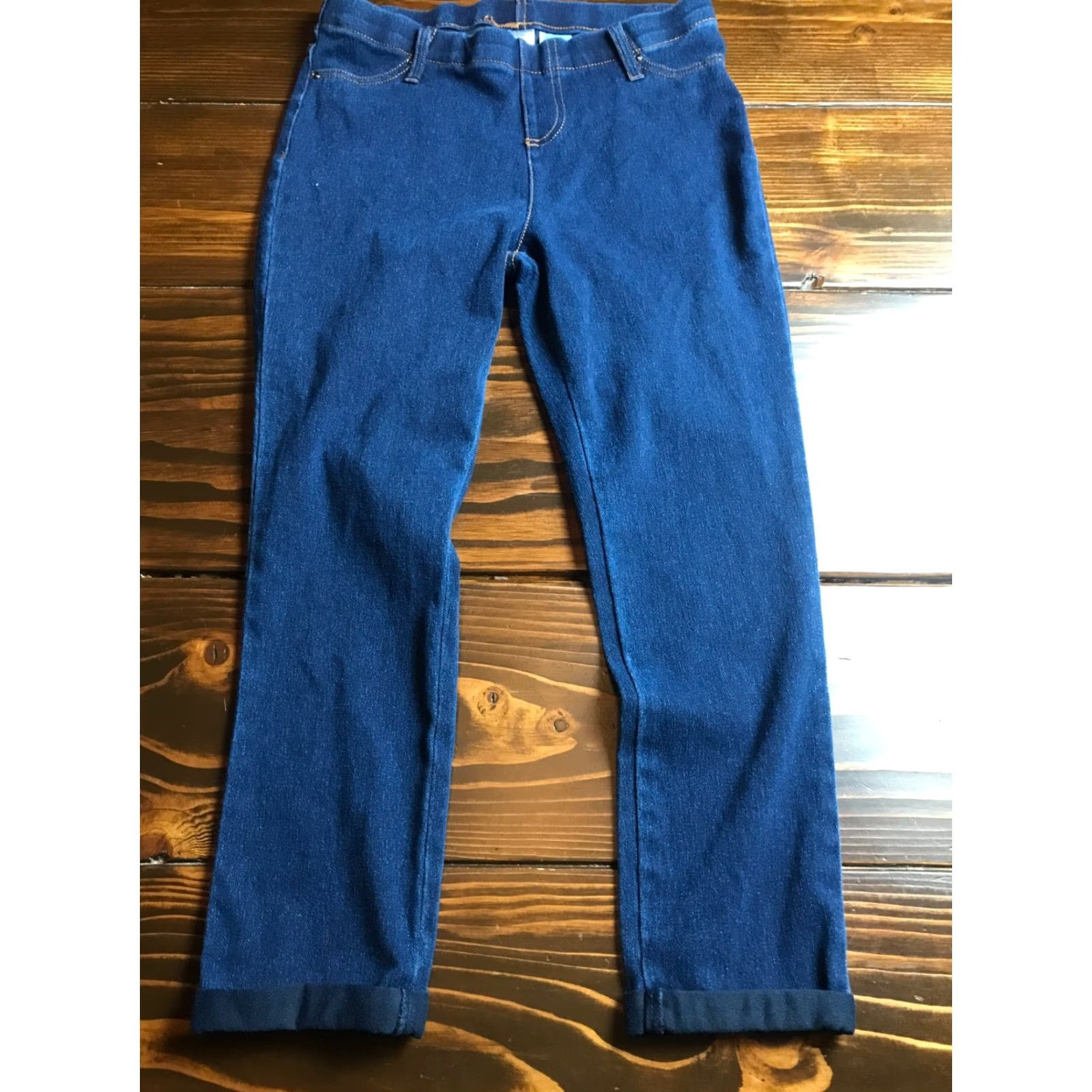 Vintage Time And Tru Jeans Women's Size Small Blue Jegging Pull On Cuffed Size 28" / US 6 / IT 42 - 2 Thumbnail