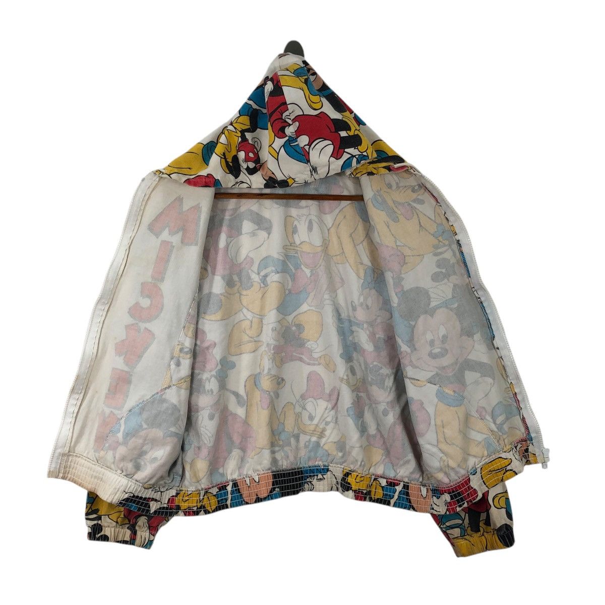 Mickey Mouse Vintage MICKEY MOUSE FULLPRINT Elfstone Design Light Jacket Size US XS / EU 42 / 0 - 3 Thumbnail