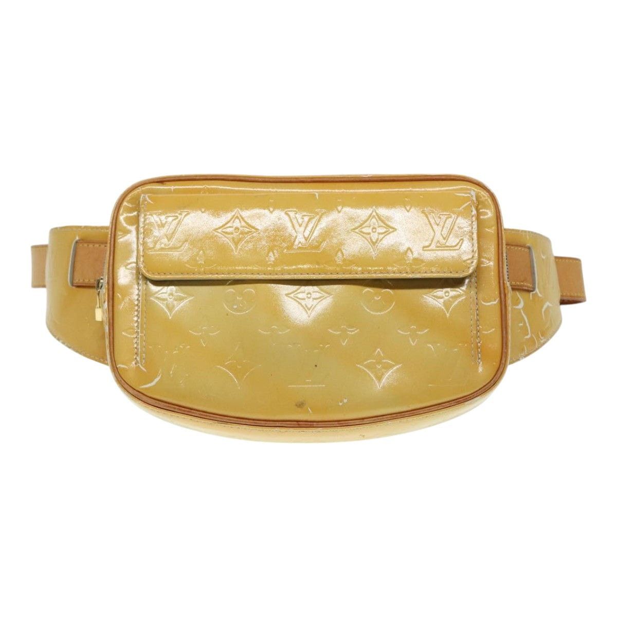Louis Vuitton LOUIS VUITTON Monogram Vernis Fulton Waist Bag Gris M91041 Size ONE SIZE - 13 Thumbnail
