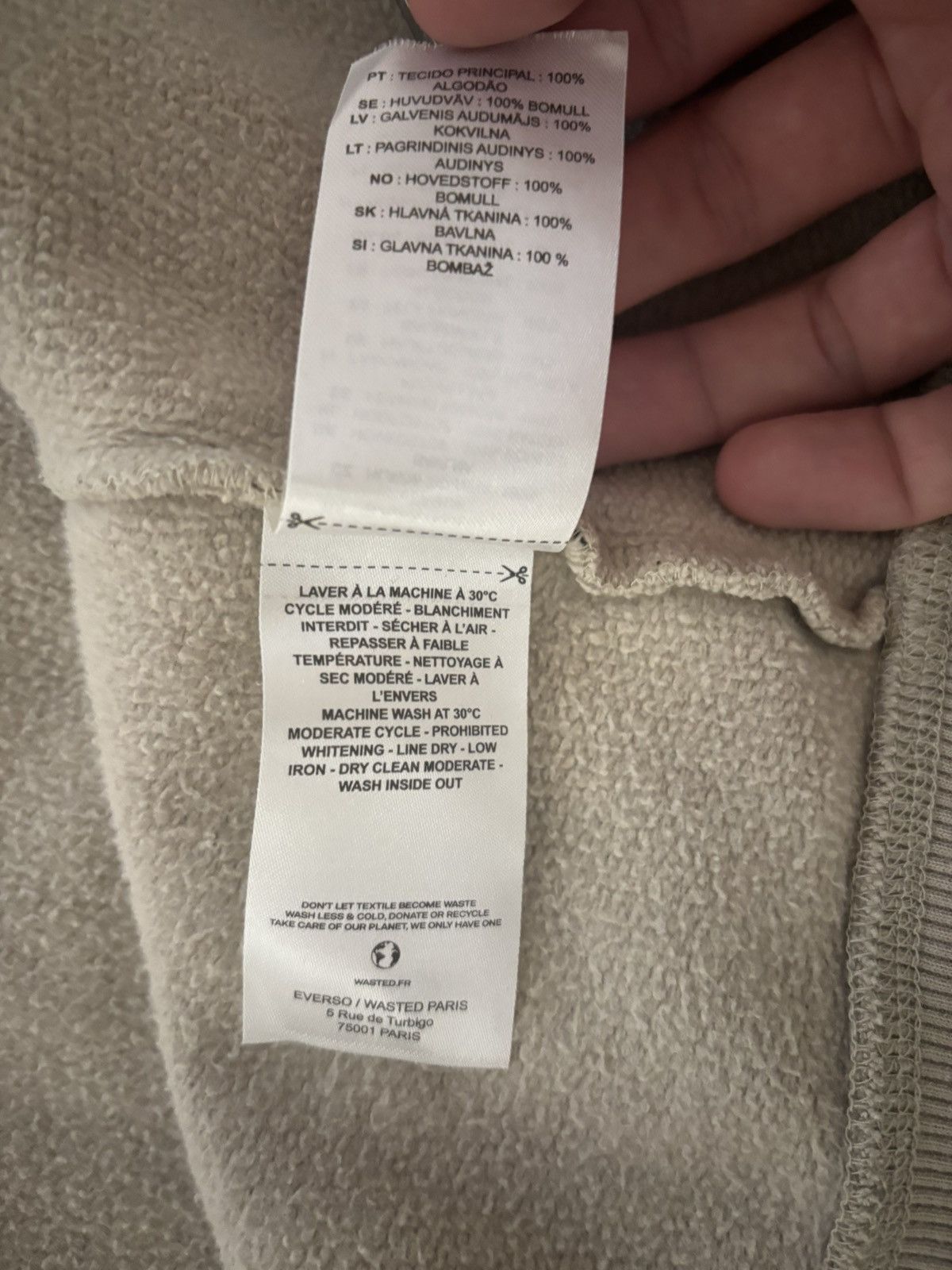 Wasted Paris Wasted paris zip up Size US M / EU 48-50 / 2 - 6 Thumbnail