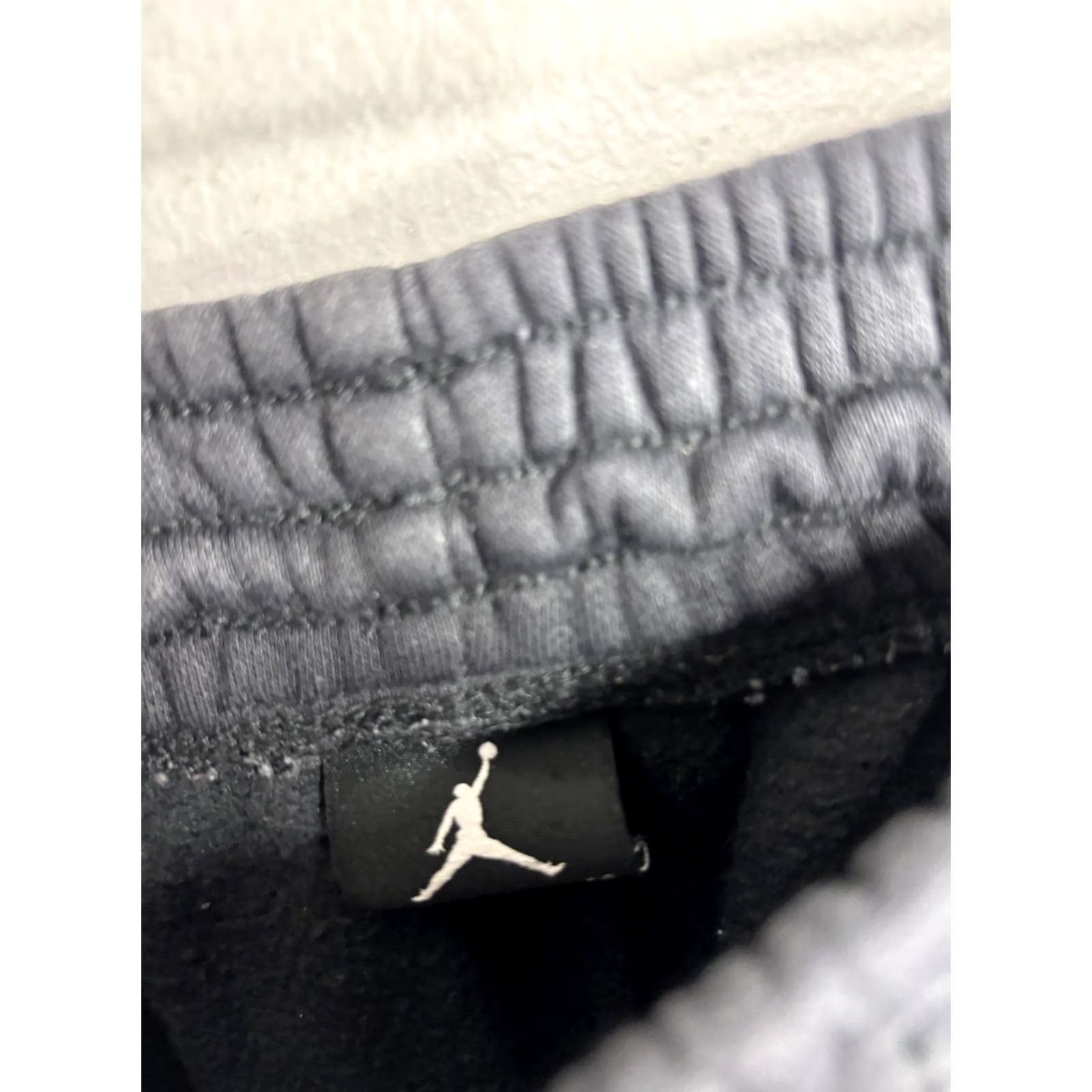 Jordan Brand VINTAGE? No • Jordan Pants Mens Medium Charcoal Fleece Joggers Sweatpants Jumpman Logo Nike Size US 31 - 3 Thumbnail