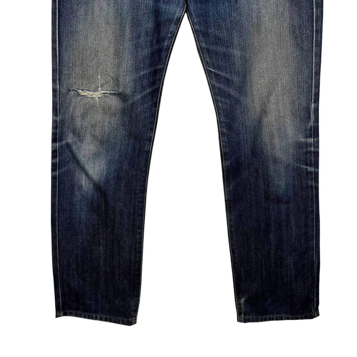 Edwin Vintage edwin 402 Distressed Denim Jeans Size 34" / US 12 / IT 48 - 4 Thumbnail