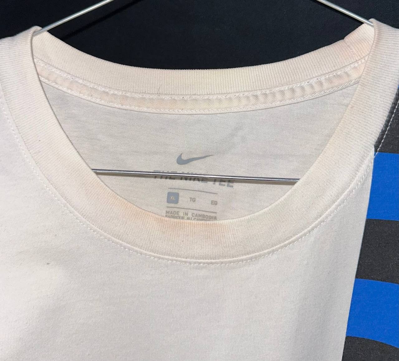 Nike Nike Inter Milan cotton t shirt tee logo football soccer Size US XL / EU 56 / 4 - 9 Thumbnail