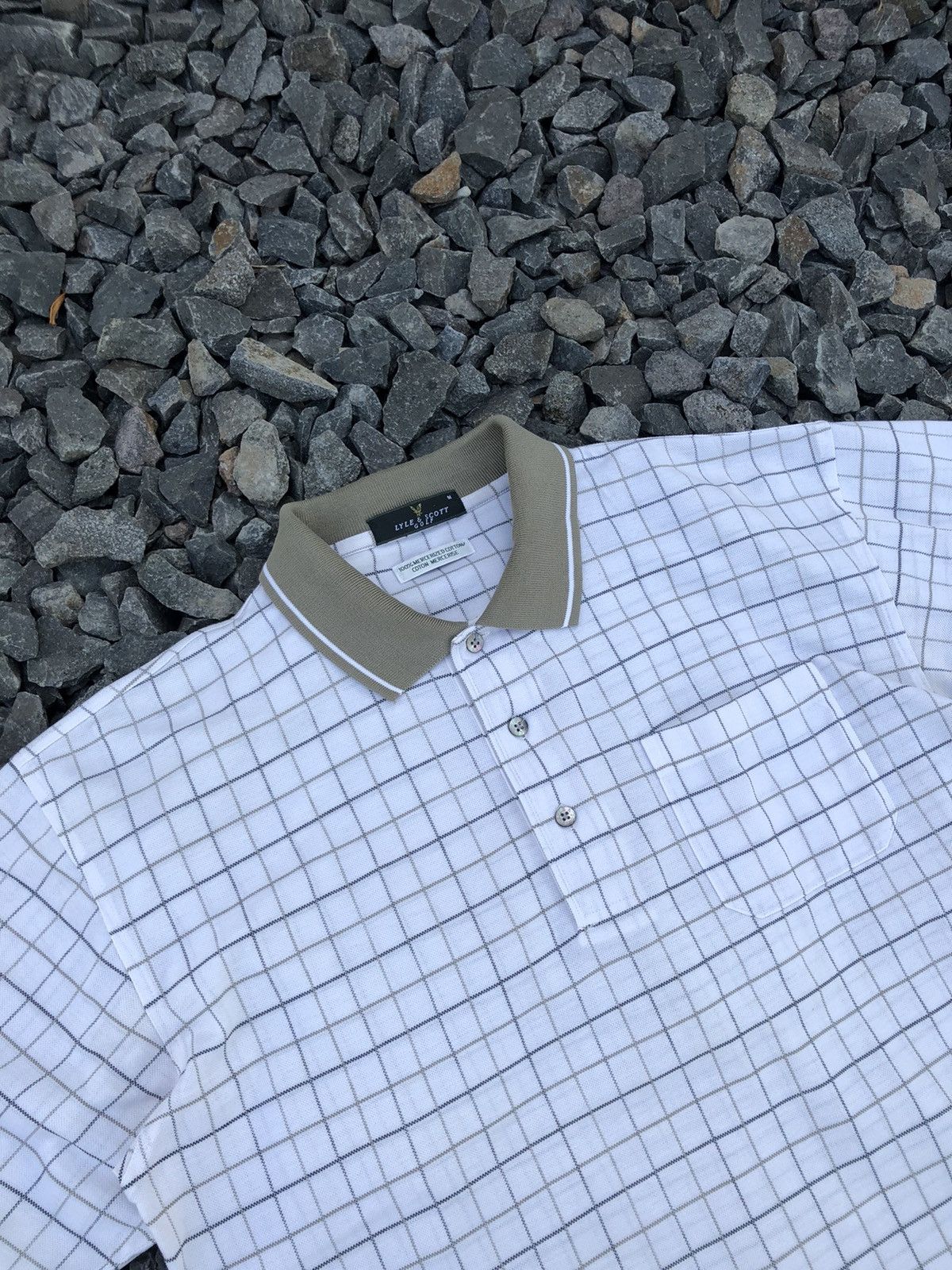 Lyle & Scott × Vintage Lyle&Scott Polo Shirt Size US L / EU 52-54 / 3 - 4 Thumbnail