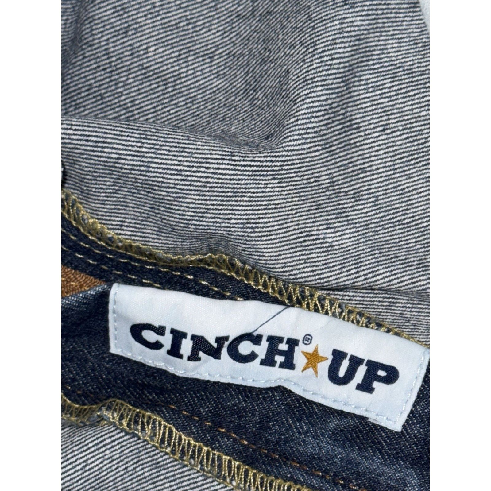 CINCH Cinch Up Denim Mens Jeans White Label Sz 42X30 Starched Size US 42 / EU 58 - 10 Thumbnail