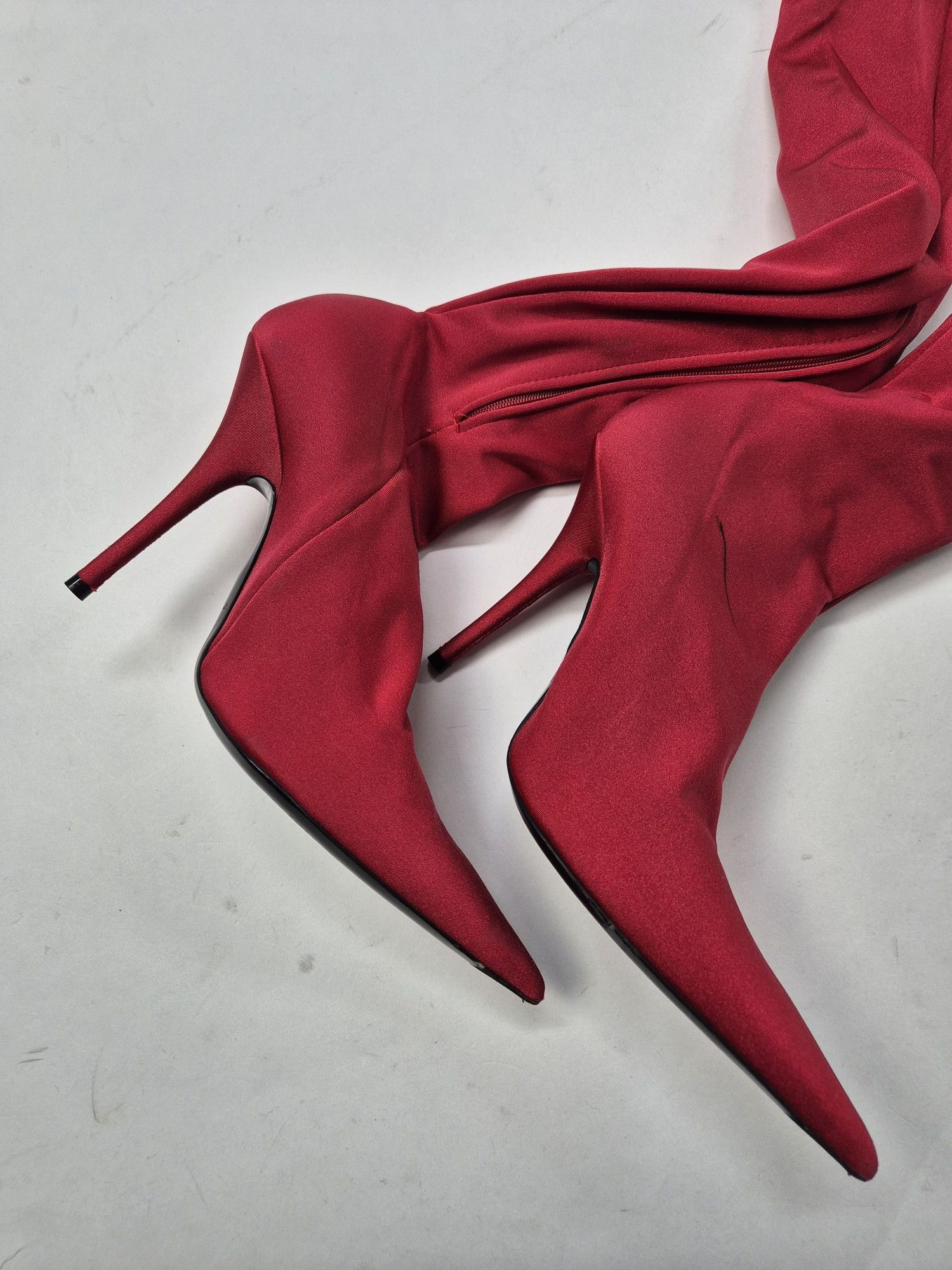 Balenciaga Balenciaga red leggings-high heel shoes Size US 8 / IT 38 - 8 Thumbnail