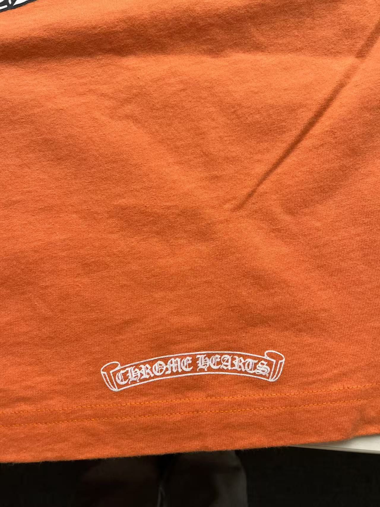 Chrome Hearts Chrome Hearts Matty Boy Orange Link Short Sleeve T-Shirt Tee Size US M / EU 48-50 / 2 - 4 Thumbnail