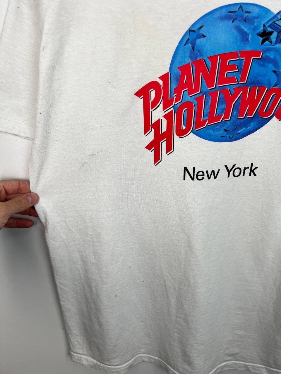 Vintage Planet Hollywood 1991 New York vintage t-shirts size L Size US L / EU 52-54 / 3 - 3 Thumbnail