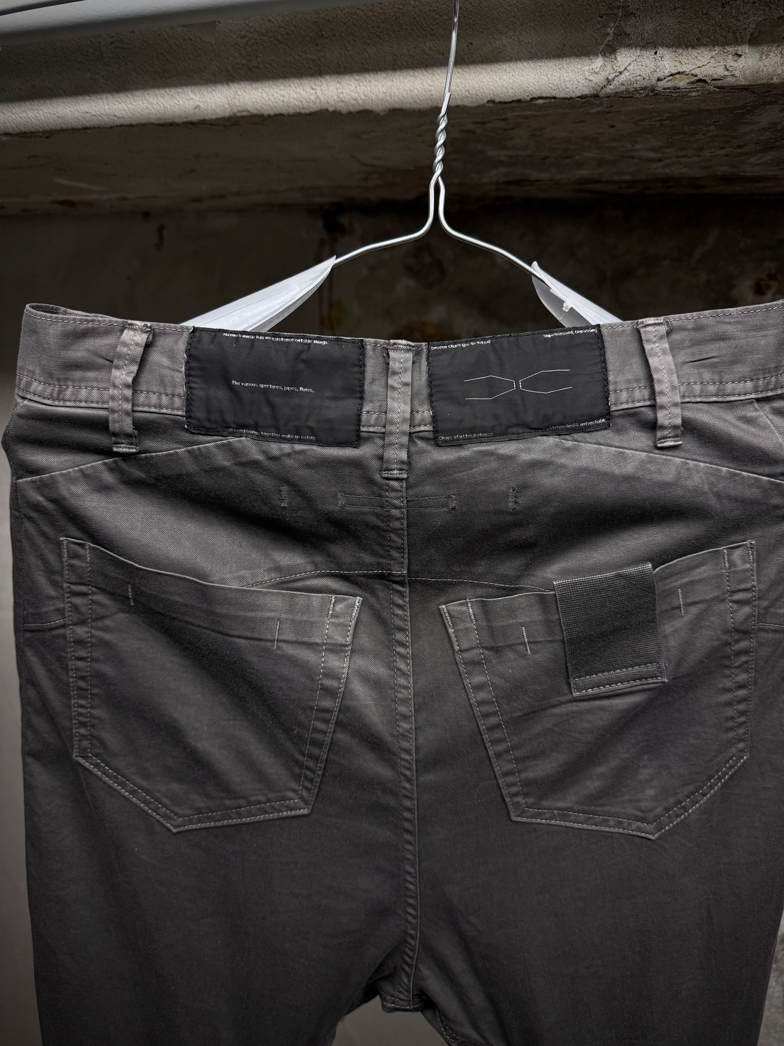 Julius Julius Grey Drop-Crotch Skinny Denim Size US 30 / EU 46 - 7 Thumbnail