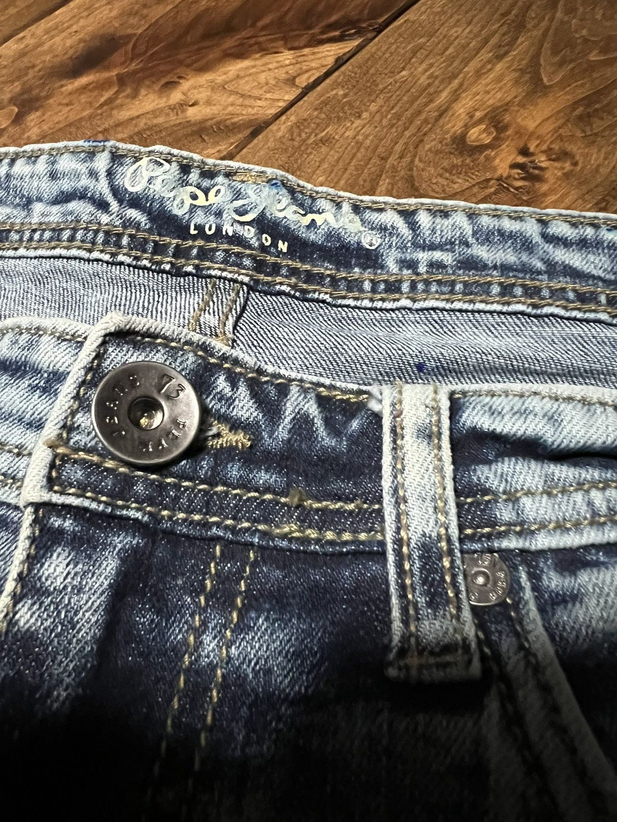 If Six Was Nine × Pepe Jeans Pepe Jeans light denim Size US 30 / EU 46 - 7 Thumbnail