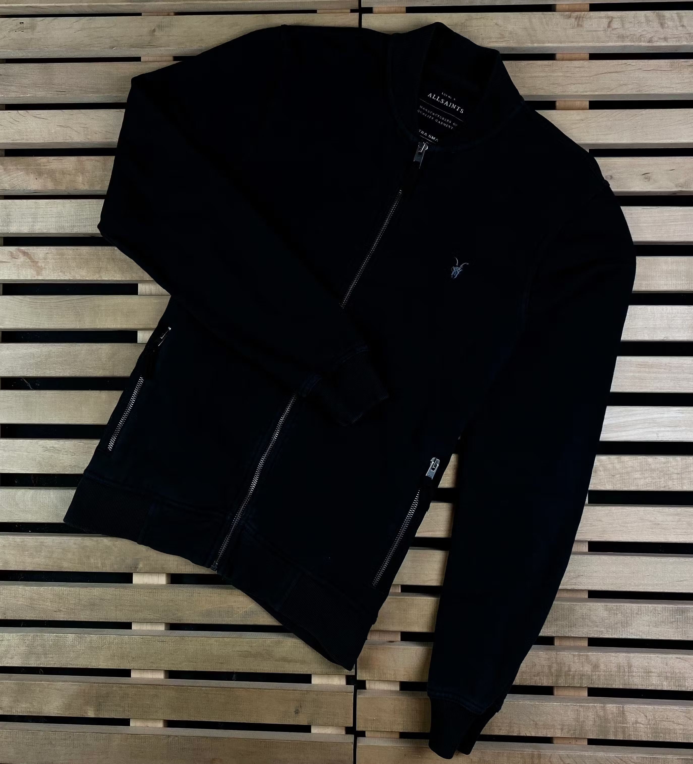 Allsaints Mens Sweatshirt Allsaints Full Zip Size S Size US S / EU 44-46 / 1 - 1 Thumbnail