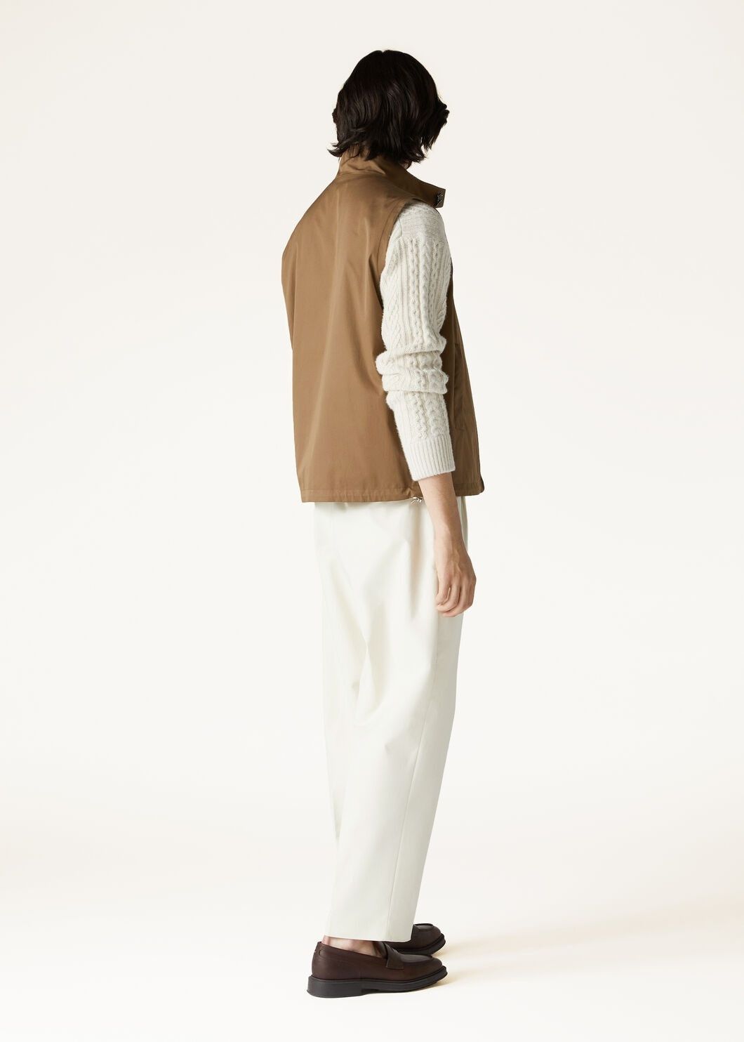 Loro Piana o1w1db10125 FAO0020 Taga Vest in Brown Size US L / EU 52-54 / 3 - 5 Thumbnail