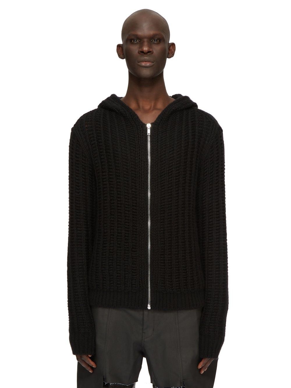 Rick Owens RARE GRAIL Cashmere Silk Zipped Hoodie Knit FW24 Porterville Size US M / EU 48-50 / 2 - 14 Thumbnail