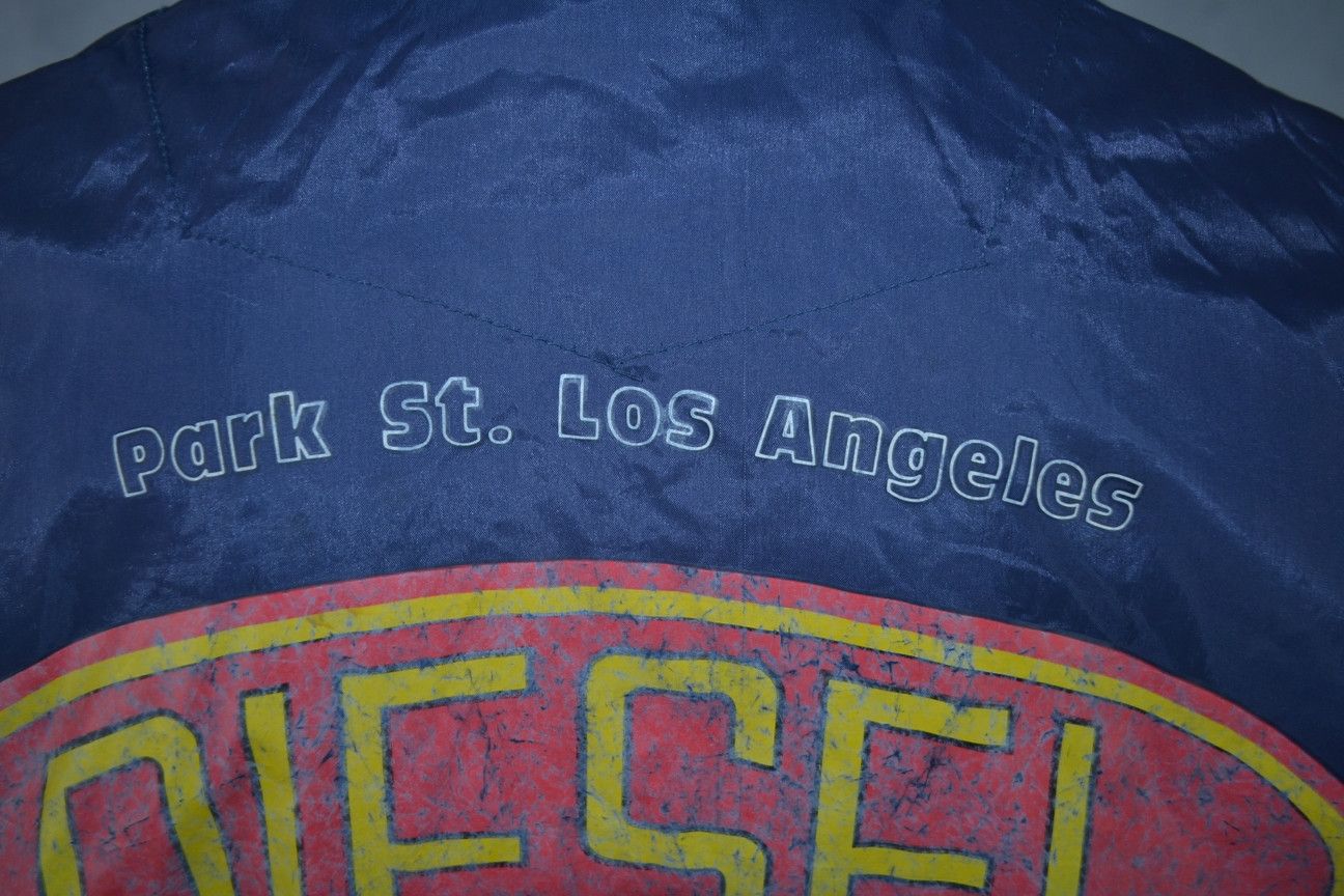 Diesel × Vintage Very Rare Vintage Diesel Racing Nylon Jacket L Size US L / EU 52-54 / 3 - 3 Thumbnail