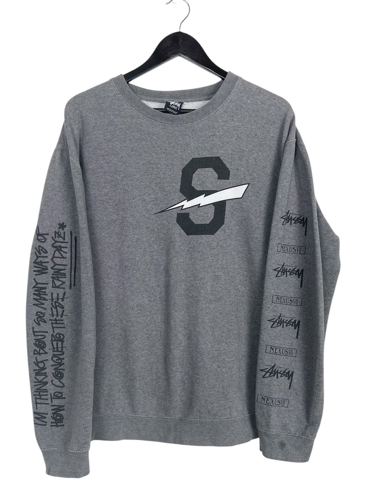 NEXUSVII × Stussy Stussy X Nexus Vii Graphic Crewneck Size US XL / EU 56 / 4 - 1 Thumbnail