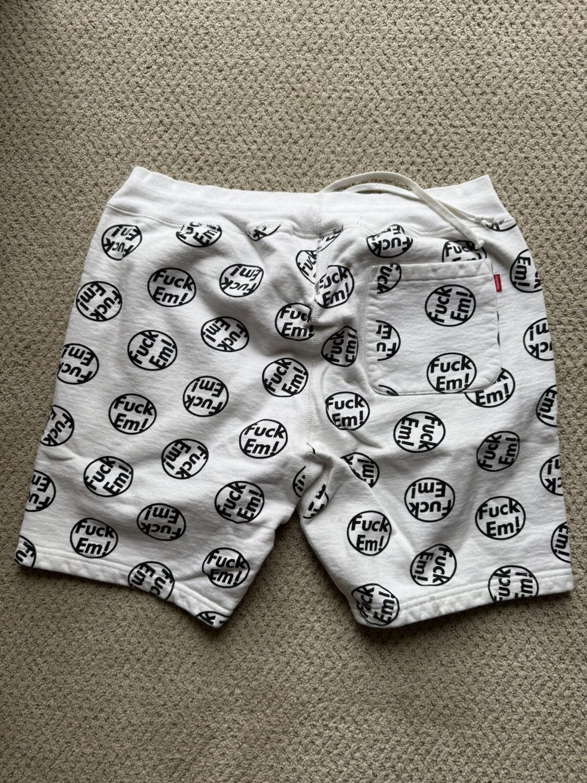 Supreme ****RARE SUPREME FUCK EM SHORTS Size US 34 / EU 50 - 2 Thumbnail