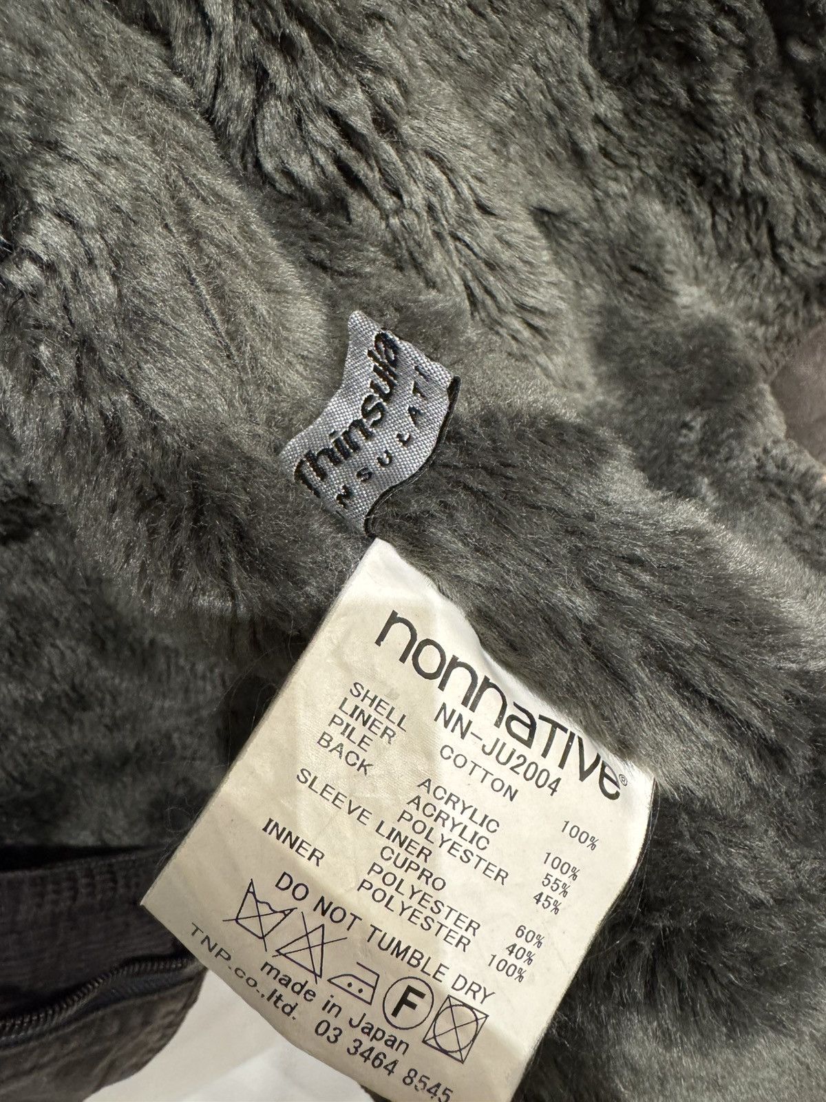 Nonnative Fleece inside Lining Denim jacket