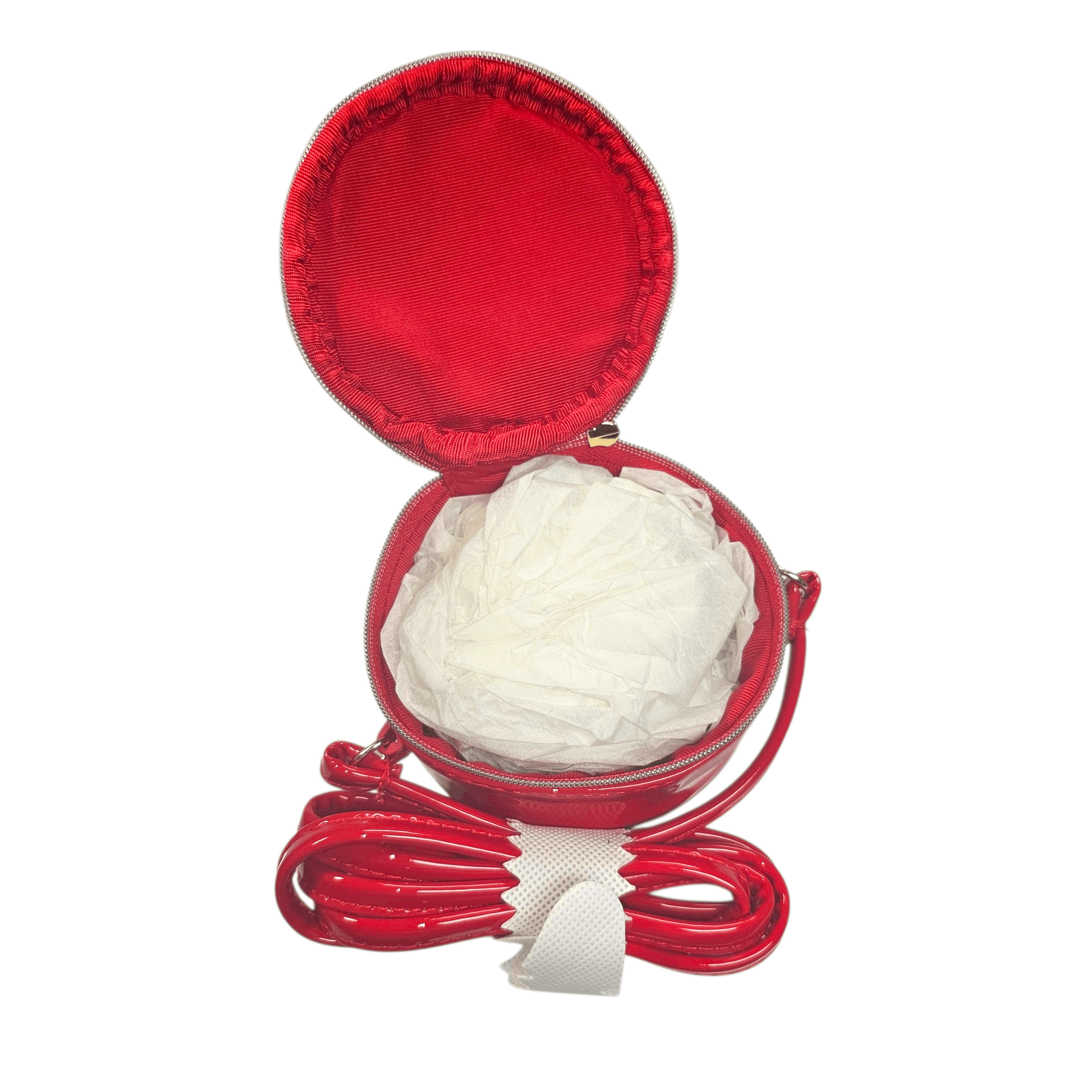 Marc Jacobs New Marc Jacobs Mini Snapshot Circle Crossbody Bag In Red Size ONE SIZE - 3 Thumbnail