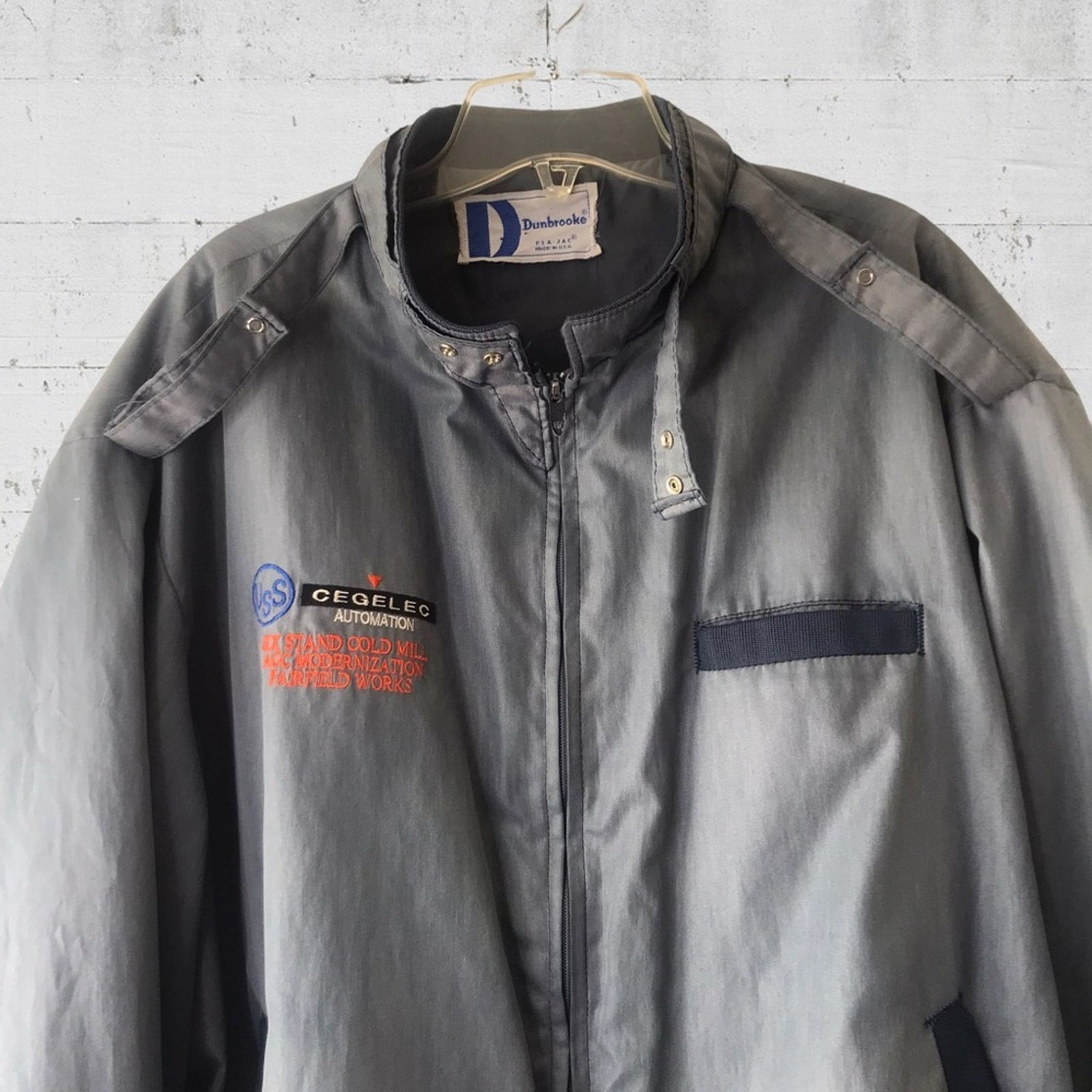 Vintage Vintage original Dunbrooke Pla-Jac bomber jacket logo Size US L / EU 52-54 / 3 - 2 Thumbnail