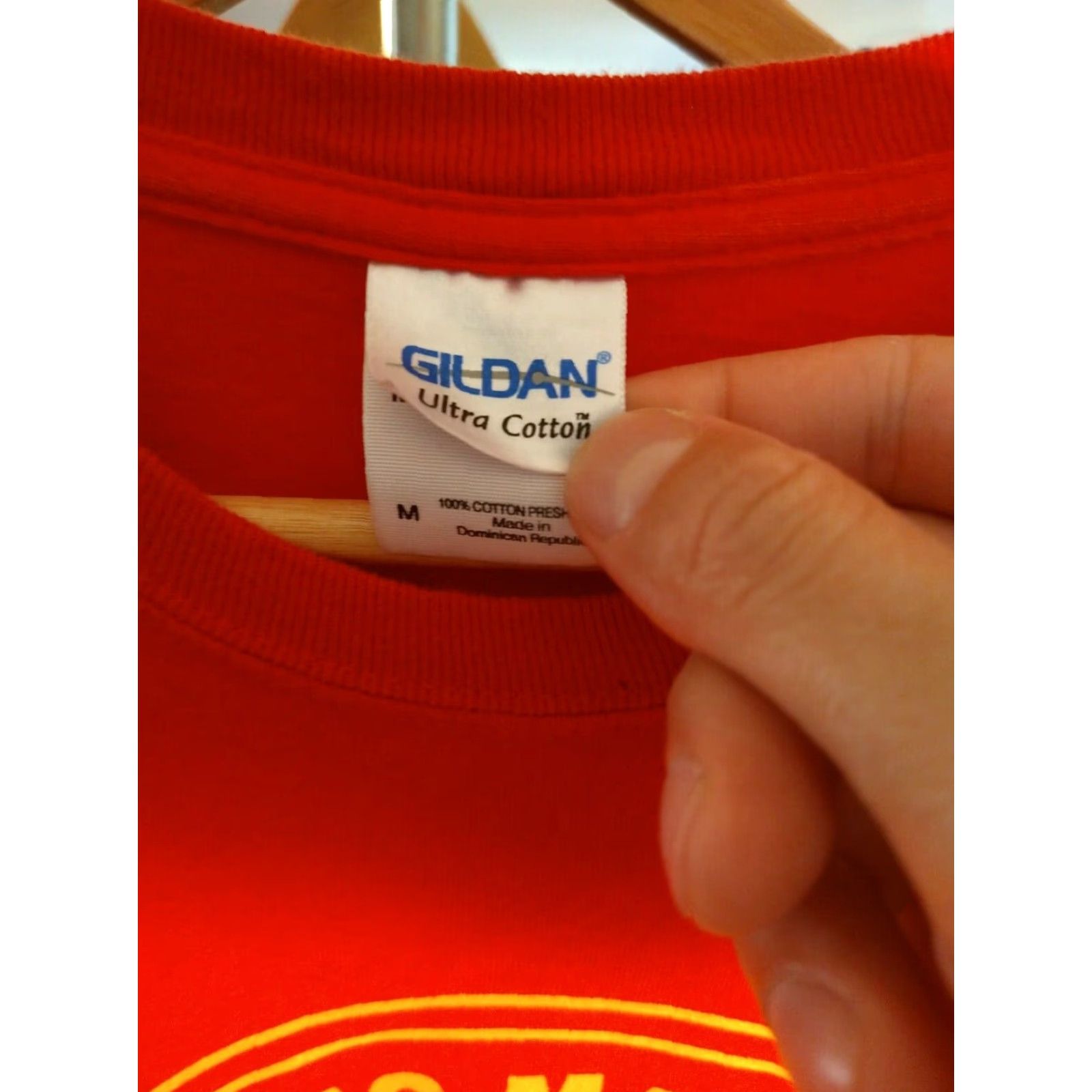 Gildan VINTAGE Young Marines Semper Fidelis T-shirt M Red Gildan Ultra Cotton Short Sleeve Mens Size US M / EU 48-50 / 2 - 2 Thumbnail