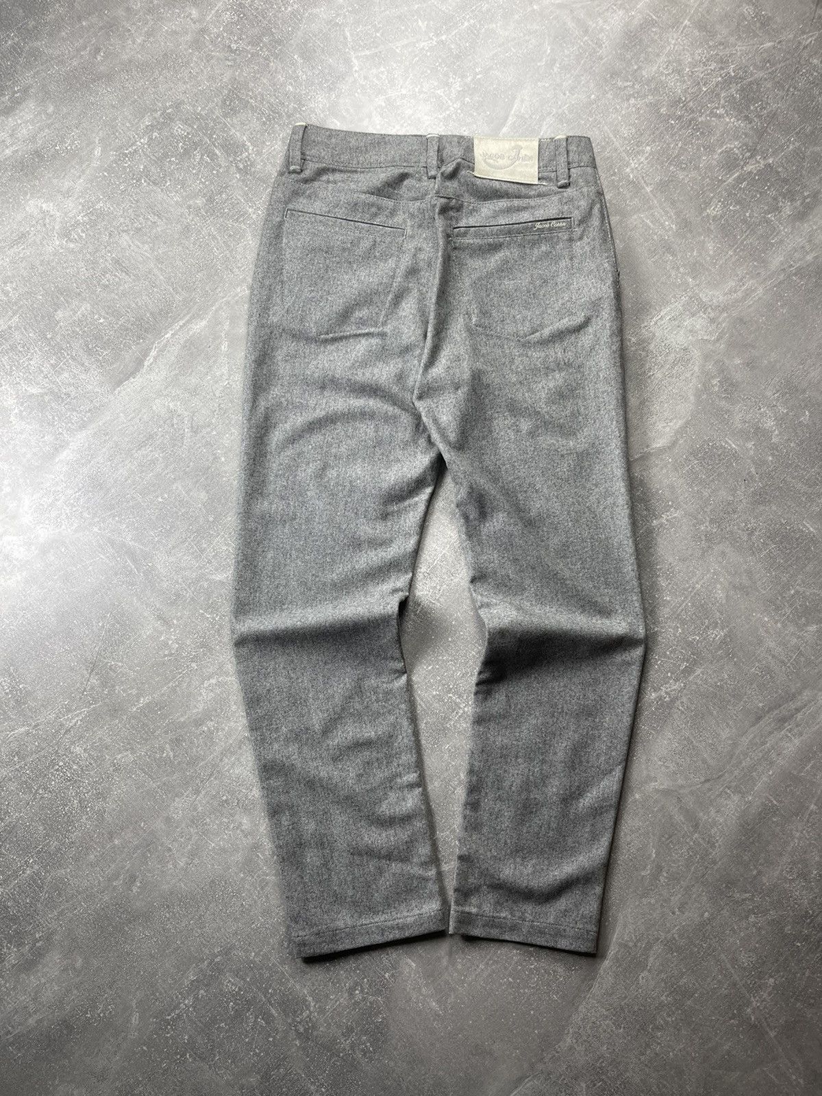 Jacob Cohen Jacob Cohen J606 Luxury Classic Edition Gray Wool Pants Size US 31 - 2 Thumbnail