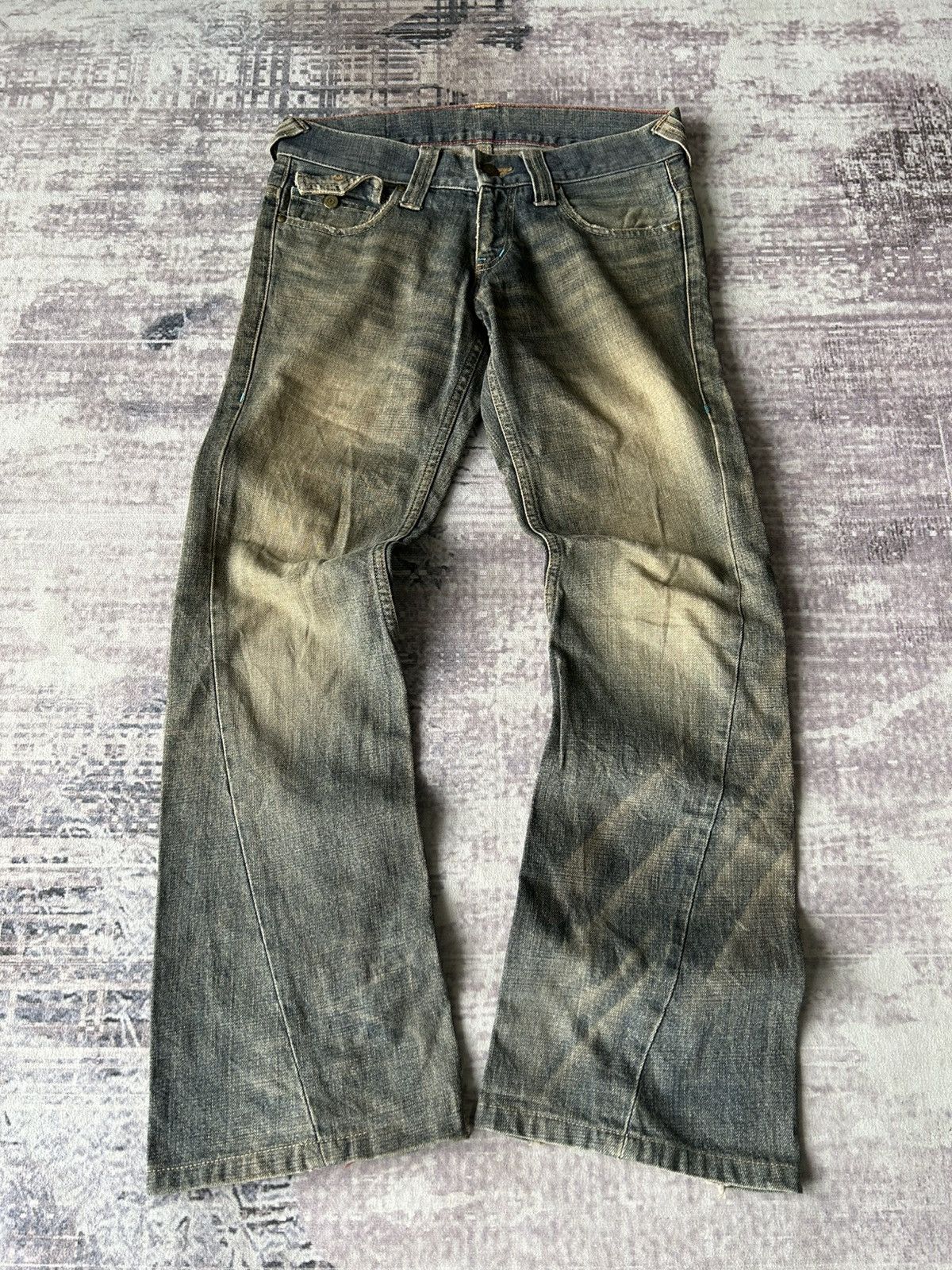 Tornado Mart Tornado Mart Super Flared Jeans Size US 31 - 1 Thumbnail