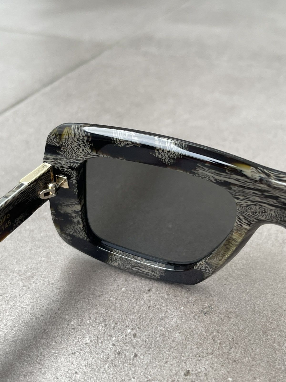 Retrosuperfuture !DS! Retrosuperfuture Virgilio Volante Square Sunglasses Size ONE SIZE - 10 Thumbnail