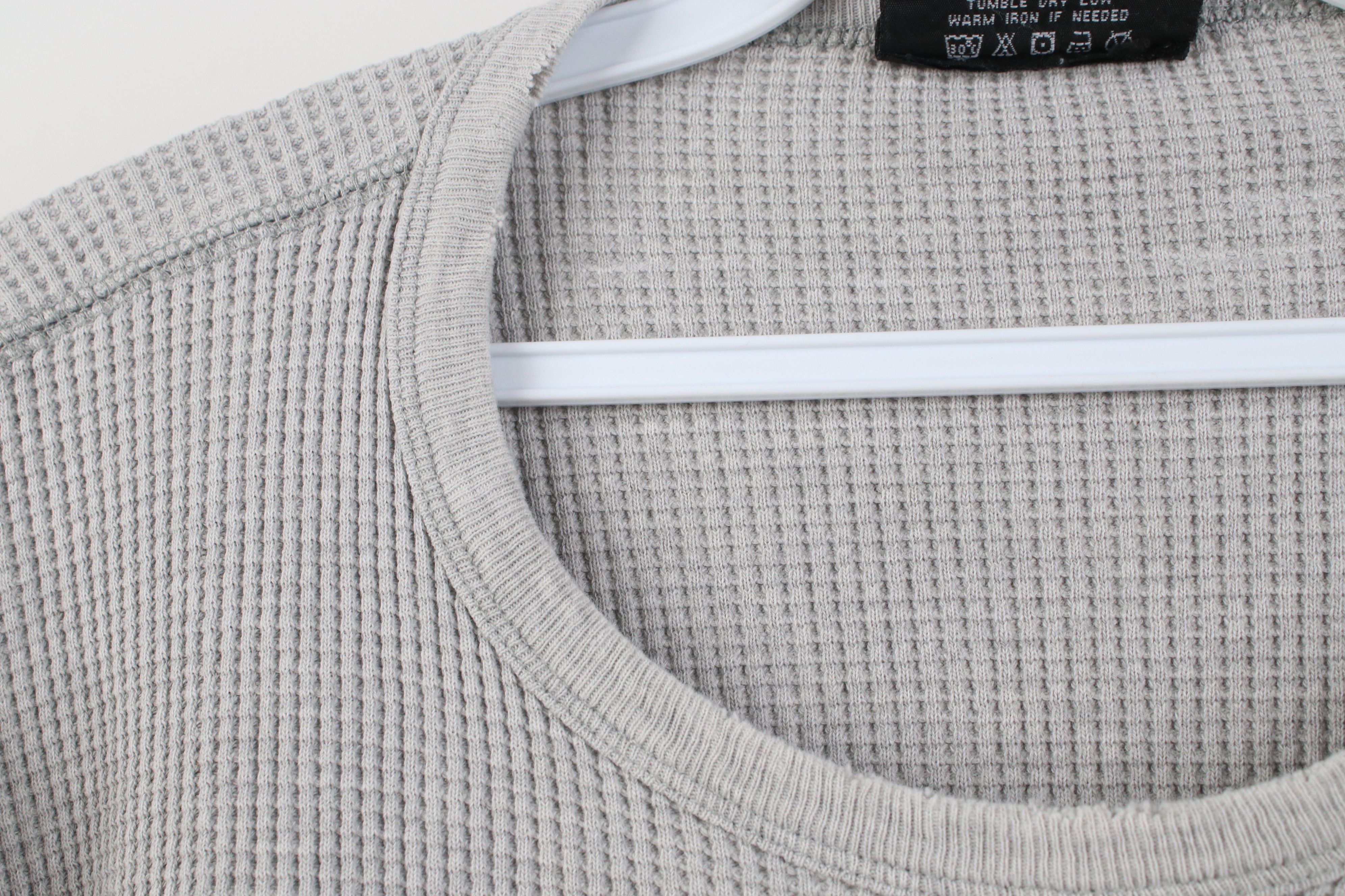Polo Ralph Lauren Vintage 90s Ralph Lauren Waffle Knit Long Sleeve T-Shirt Size US L / EU 52-54 / 3 - 6 Thumbnail