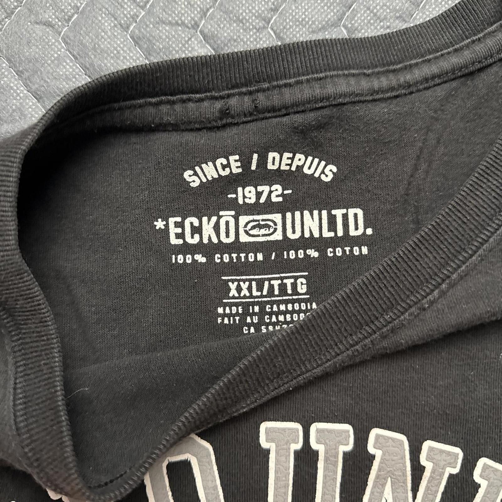 Ecko Unltd. y2k Ecko Unltd rhino logo t-shirt mens xxl Size US XXL / EU 58 / 5 - 5 Thumbnail