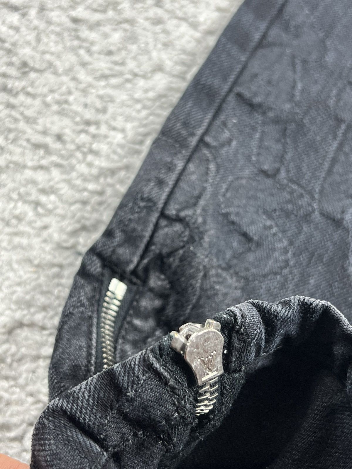 Louis Vuitton Louis Vuitton Stephen Sprouse Black Graffiti Logo Jeans Size 28" / US 6 / IT 42 - 5 Thumbnail