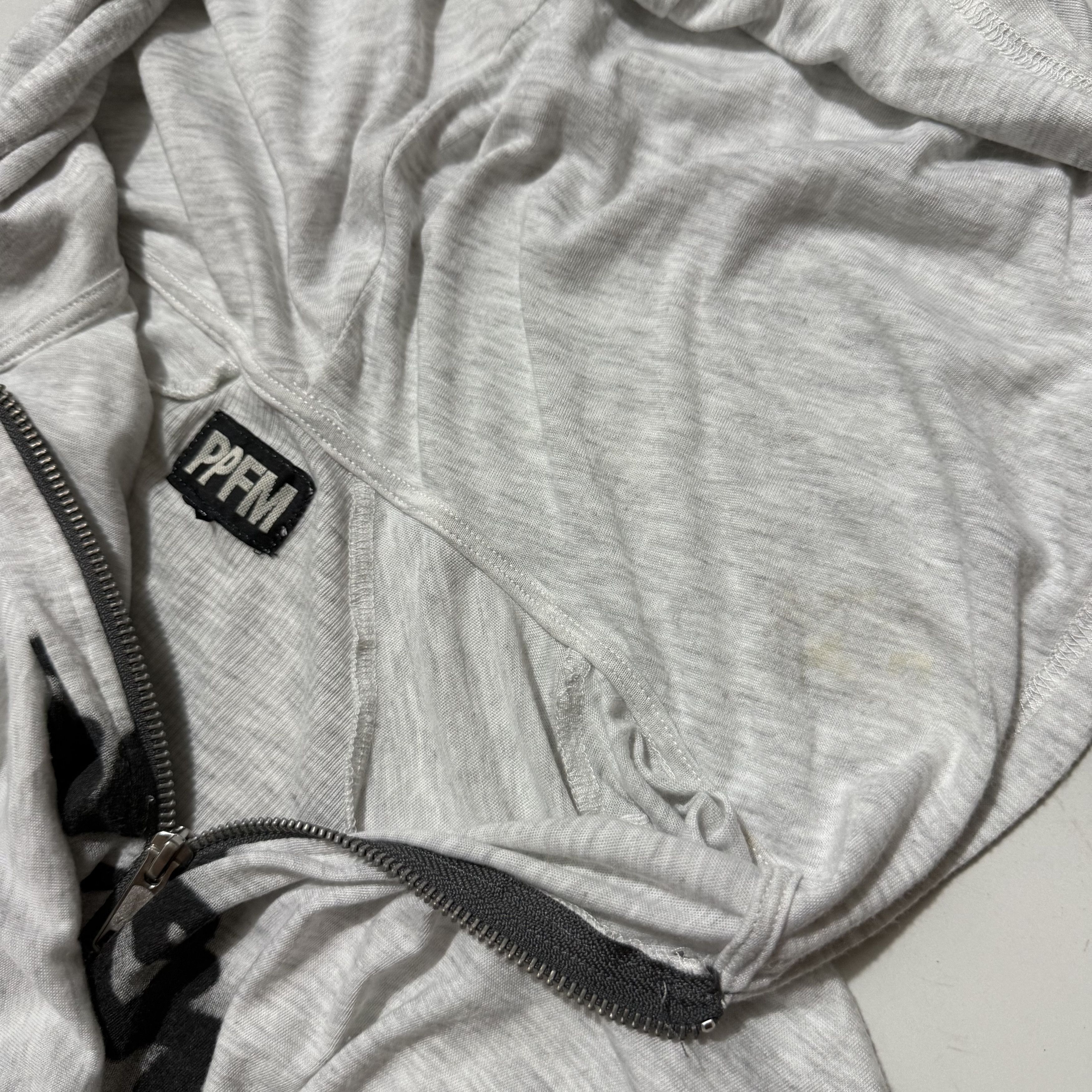 PPFM PPFM Y2K Zip Up Hoodie Jacket S/S Size US L / EU 52-54 / 3 - 10 Thumbnail