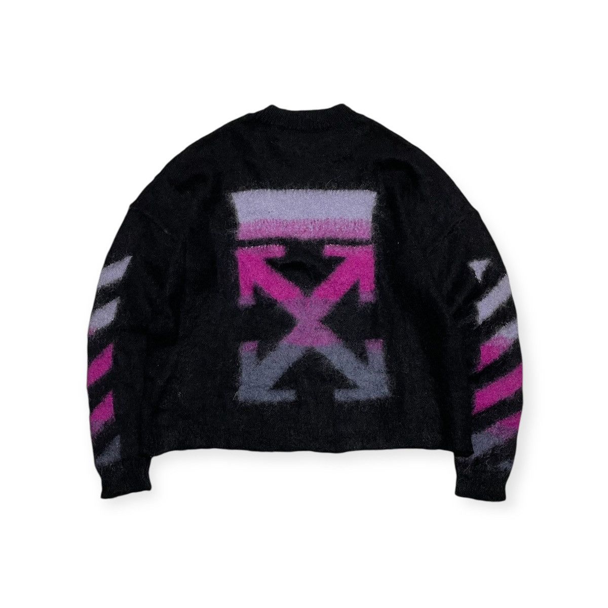 Off-White FW18 Off-White Mohair Knitwear Stretchable Sweater Size US XS / EU 42 / 0 - 1 Thumbnail