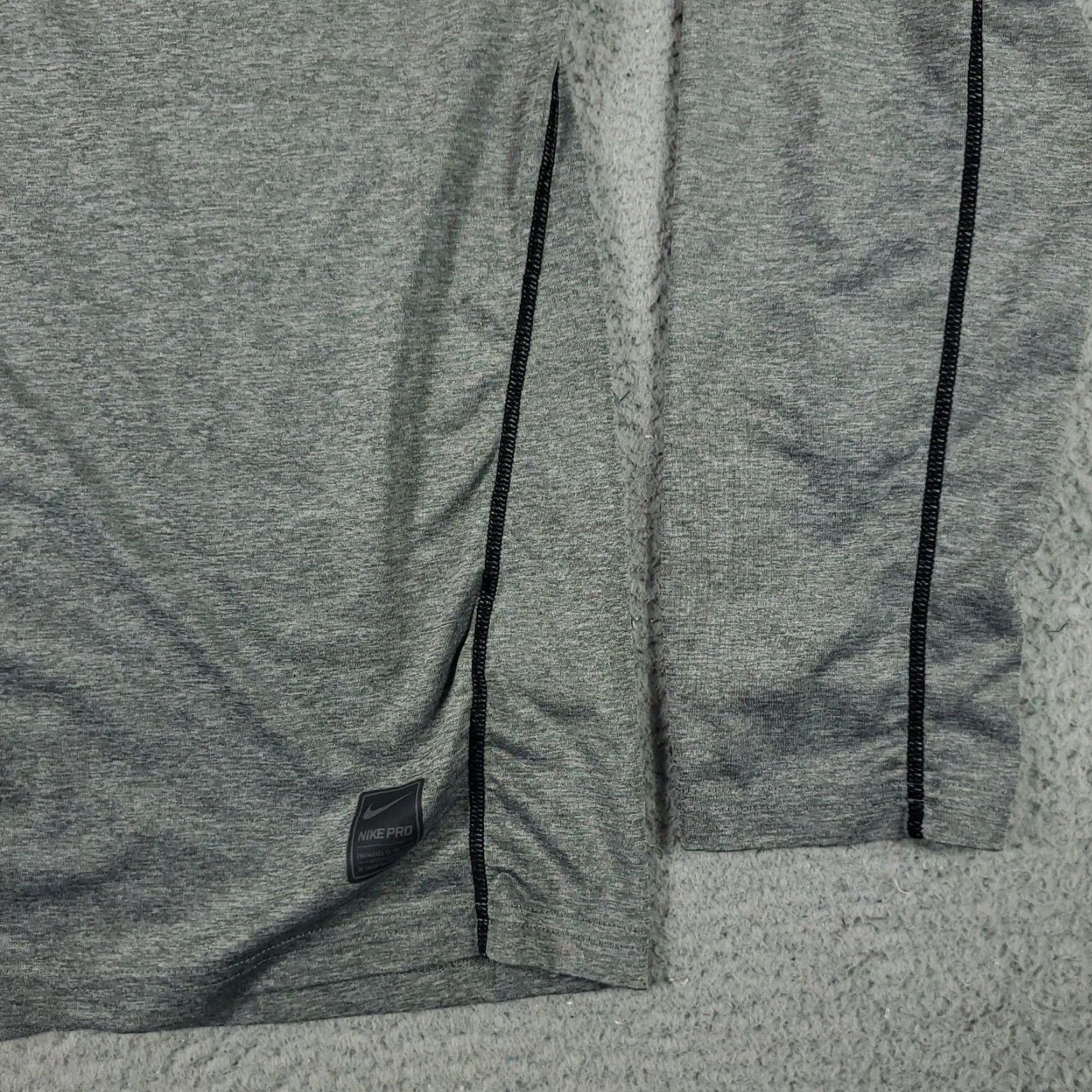 Nike Nike T Shirt Mens Small Gray Pro Swoosh Active Work Out Long Sleeve Size US S / EU 44-46 / 1 - 4 Thumbnail
