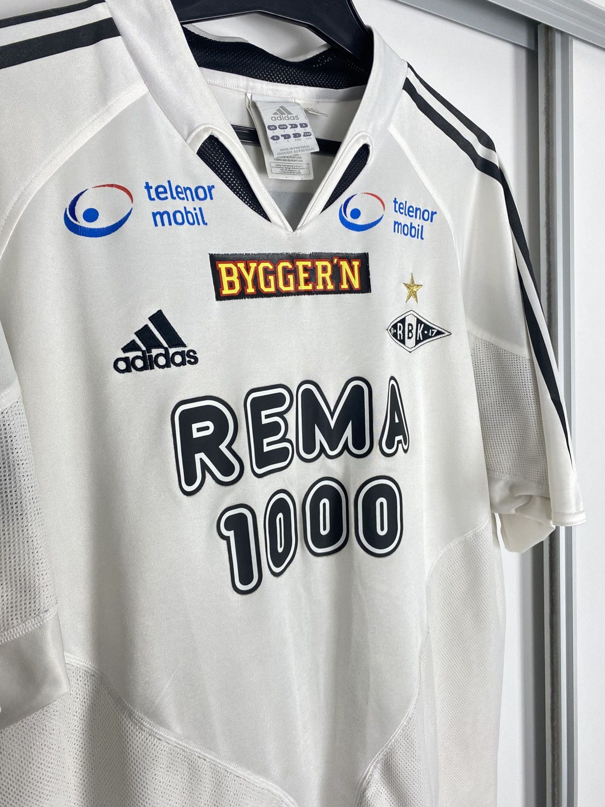Adidas Vintage Y2K Adidas x Rosenborg 2004 2005 04/05 Home Jersey Size US L / EU 52-54 / 3 - 3 Thumbnail