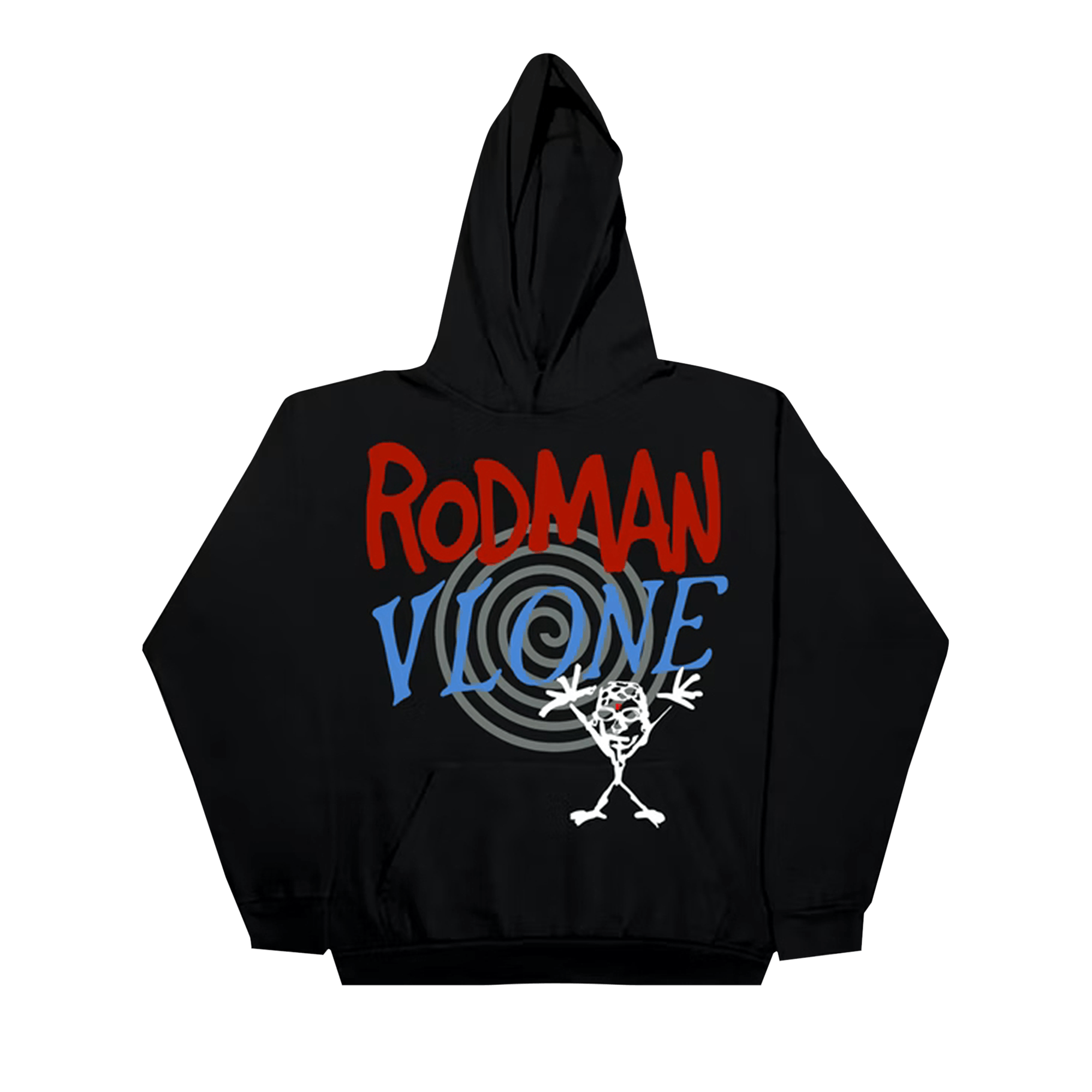 Vlone Vlone x Rodman Pearl Jam Hoody Black | Grailed