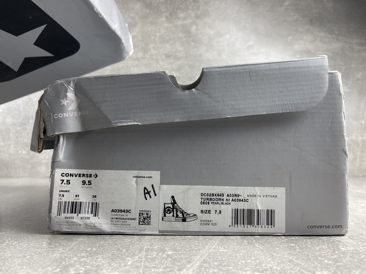 Converse Converse x DRKSHDW TURBODRK Chuck 70 Shearling Teddy Pearl Size US 8 / EU 41 - 11 Thumbnail