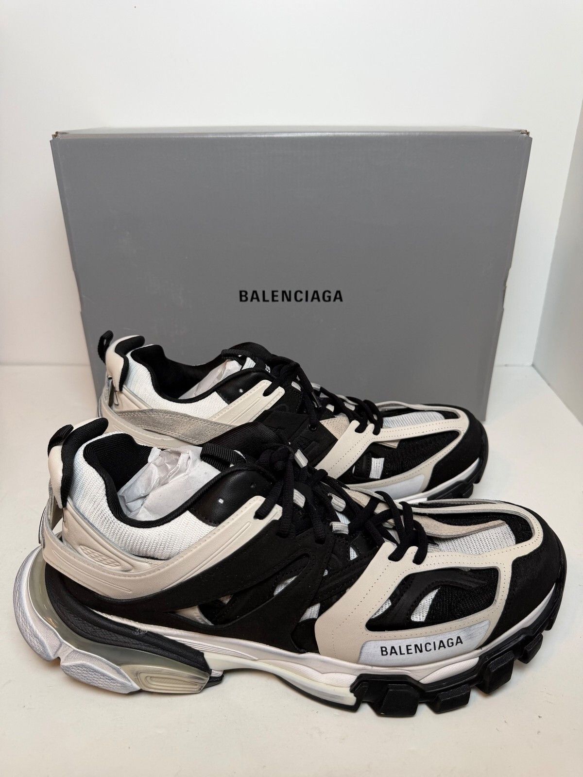 Balenciaga Balenciaga Track 2 White Black Sneaker Size 42 | Grailed