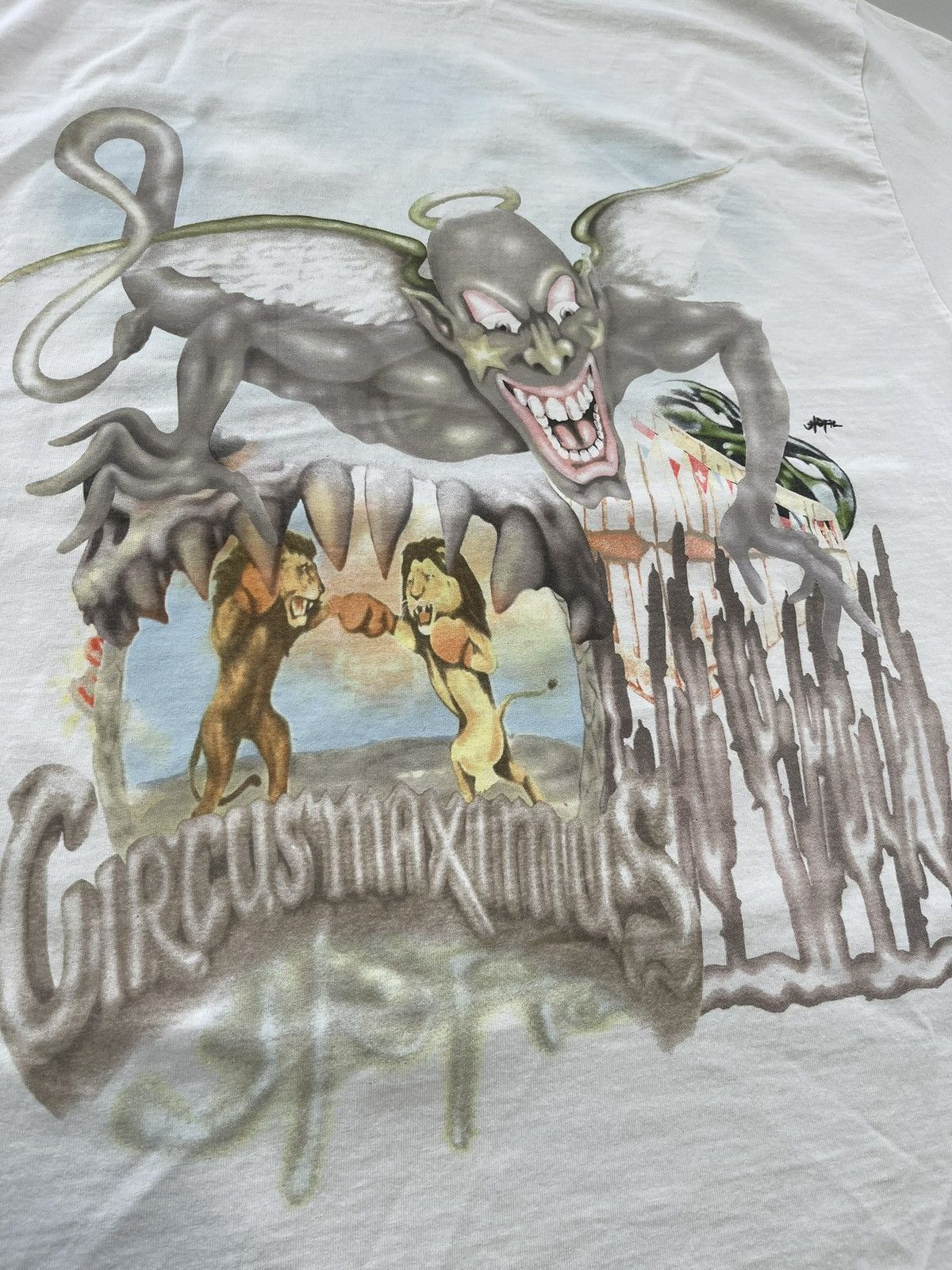Travis Scott Travis Scott Circus Maximus Euro 2024 Tour Merch Shirt 2XL Size US XXL / EU 58 / 5 - 2 Thumbnail