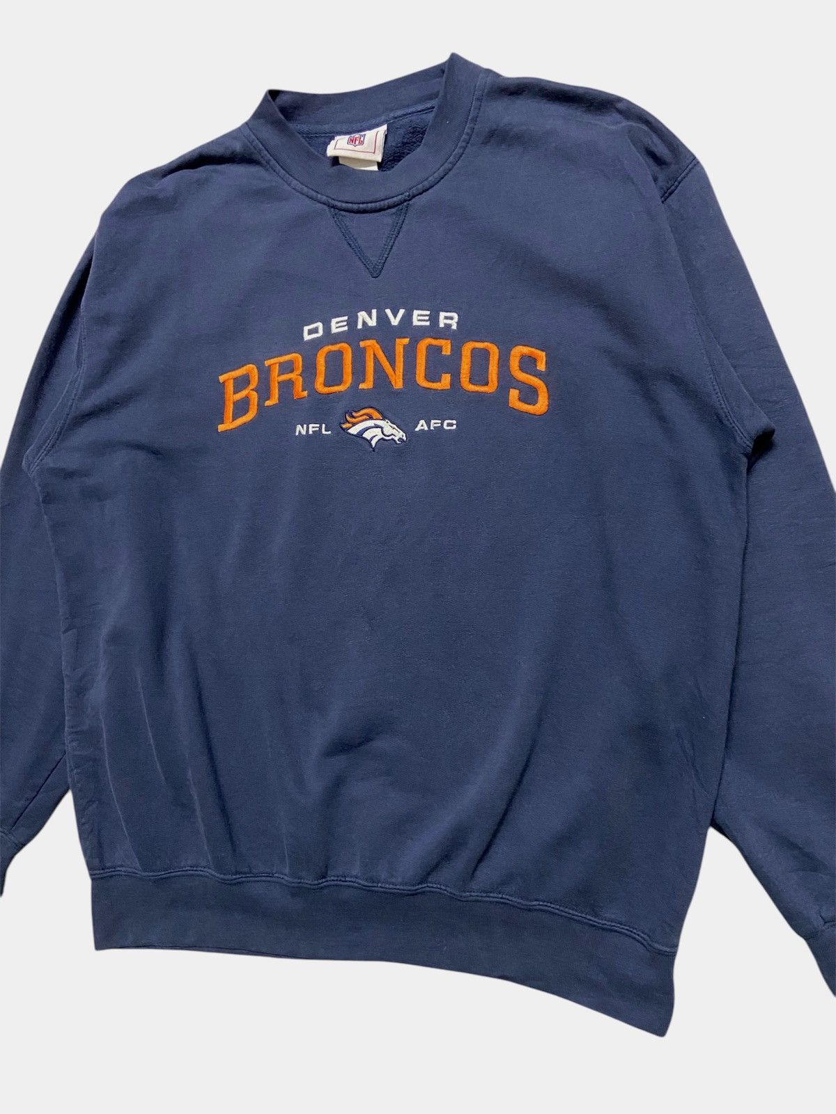 NFL × Vintage Vintage NHL Denver Broncos Crewneck Sweatshirt Size US L / EU 52-54 / 3 - 2 Thumbnail