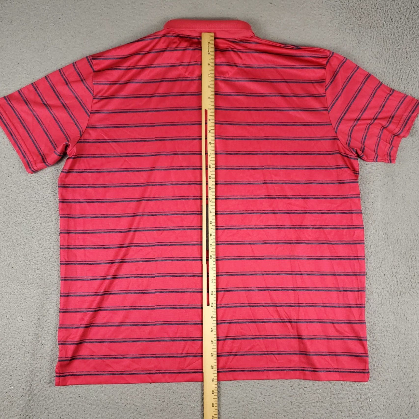 Callaway Callaway Polo Shirt Mens 2XL Pink Striped Short Sleeve Polo Men's Colorful Classic Golf Activewear) Size US XXL / EU 58 / 5 - 4 Thumbnail