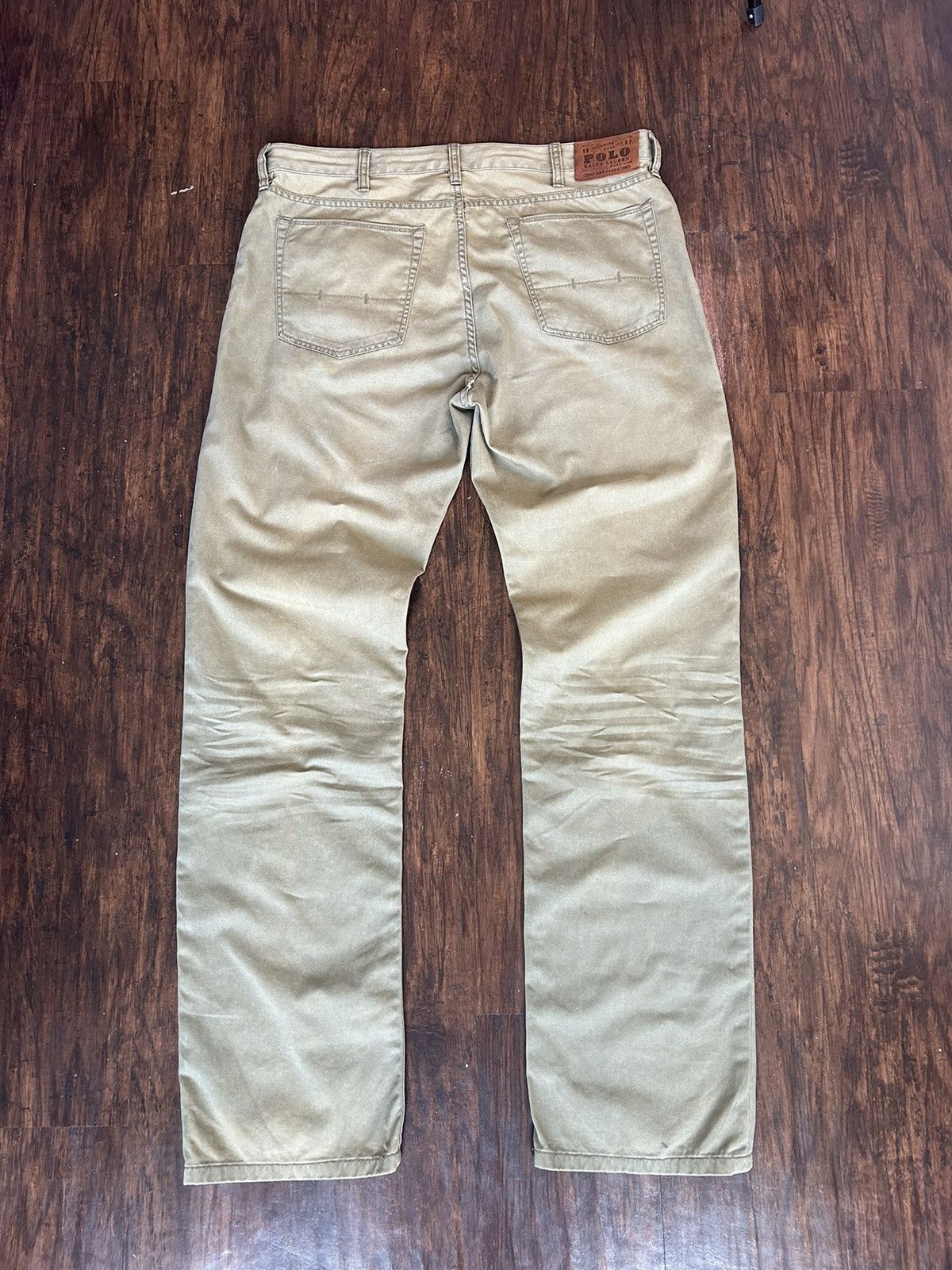 Polo Ralph Lauren Vintage Polo Ralph Lauren Olive Green Chino Pants Size US 38 / EU 54 - 7 Thumbnail