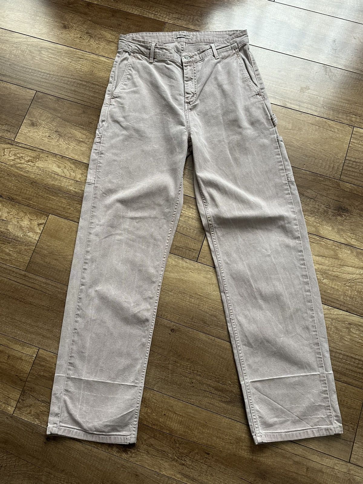 Carhartt Carhartt Pierce Straight Carpenter Pants Denim Vintage Size US 27 - 7 Thumbnail