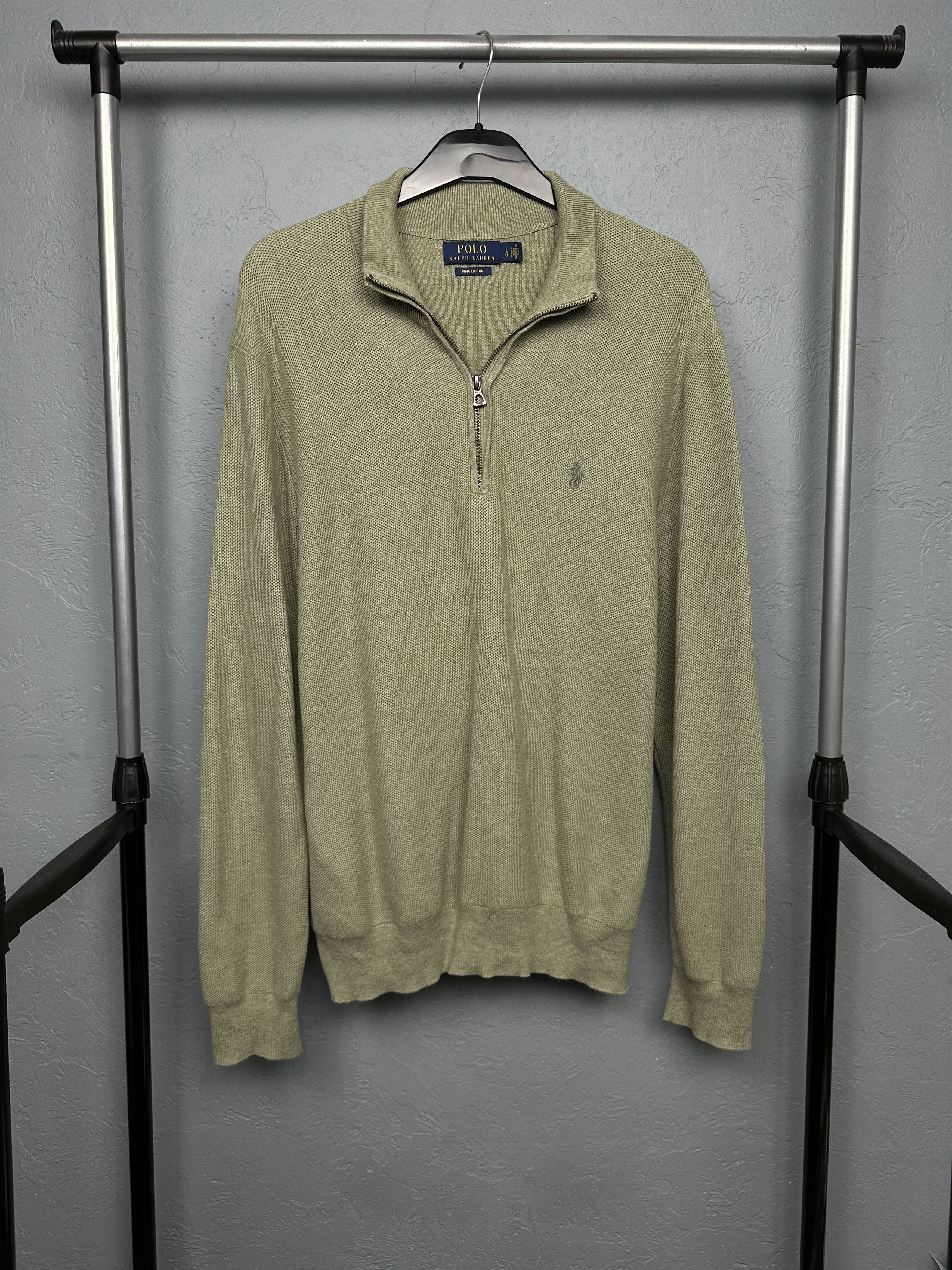 Polo Ralph Lauren Polo Ralph Lauren Mens 1\4 Quarter Zip Sweater Size US L / EU 52-54 / 3 - 1 Thumbnail