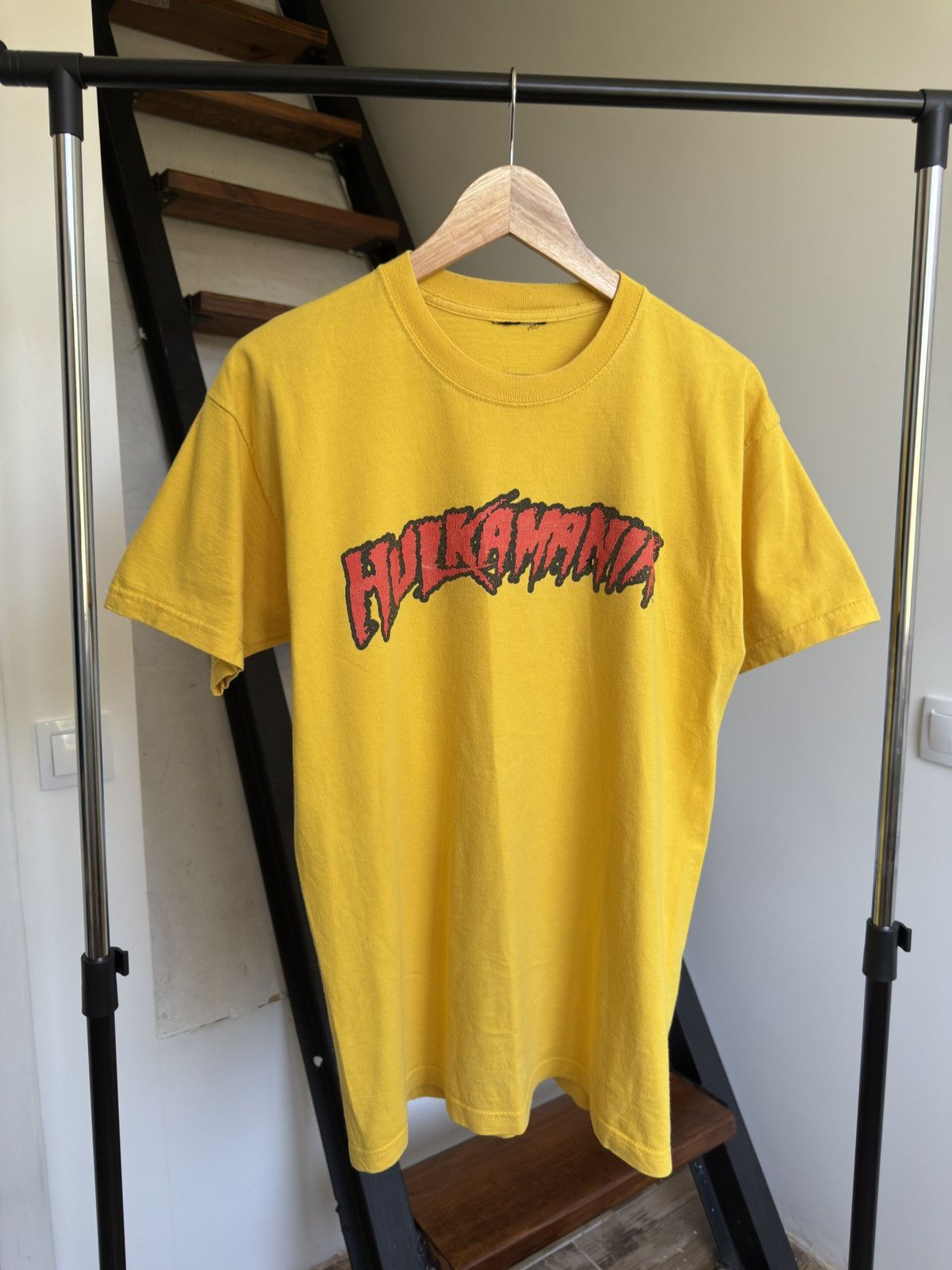 WWE Vintage Wrestling Shirt Hulk Hogan Hulkamania WWF WWE WCW 90 Size US S / EU 44-46 / 1 - 1 Thumbnail