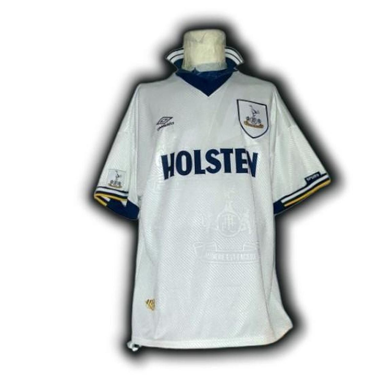 Umbro Tottenham Hotspur Spurs 1993 1994 1995 Home Shirt Jersey Size US XL / EU 56 / 4 - 3 Thumbnail