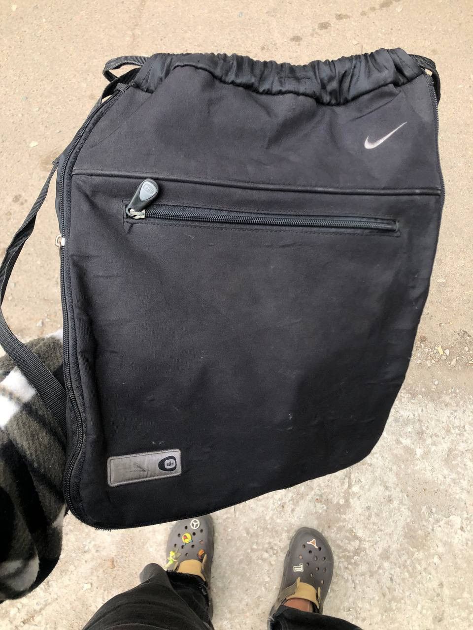 Nike × Vintage VERY RARE NIKE MINI BAG SWOOSH DRILL JAPAN STYLE RETRO 90s Size ONE SIZE - 5 Thumbnail
