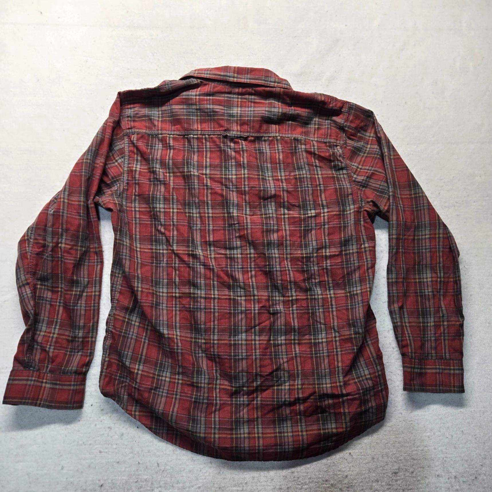 Vintage GH BASS Red Plaid Button Up Long Sleeve Shirt Adult Men's XL Extra Large Size US XL / EU 56 / 4 - 7 Thumbnail