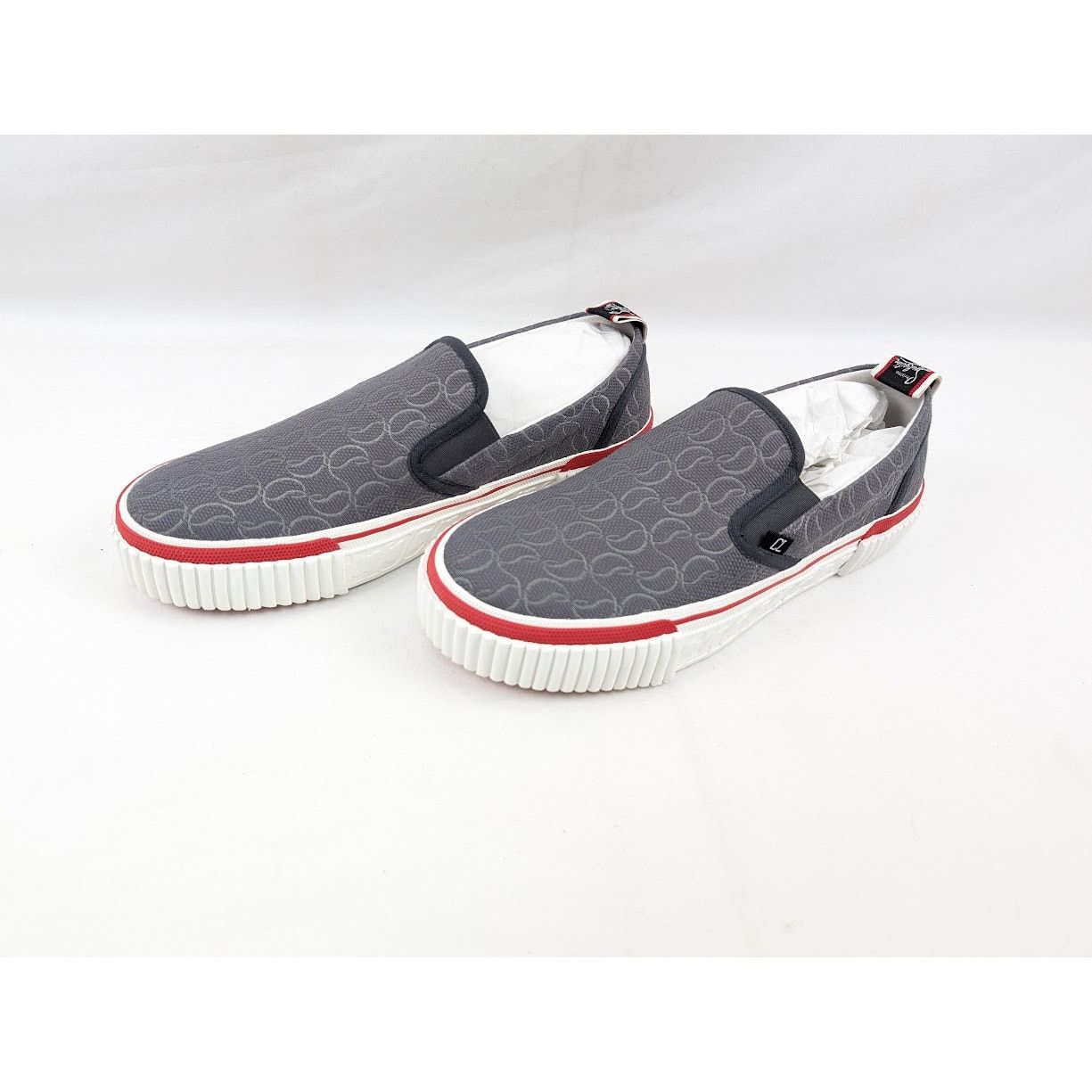 Christian Louboutin o1rshd1 Pedro Boat Flat Sneakers in Smoky Size US 11 / EU 44 - 17 Thumbnail